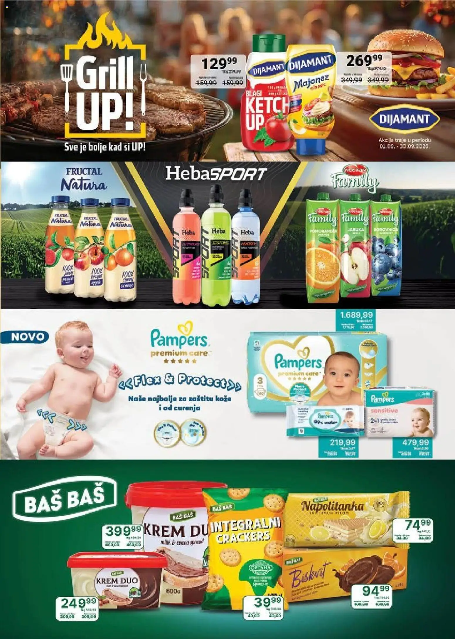 Univerexport katalog - važi od 16.09.2026 | Strana: 21 | Proizvode: Majonez, Pampers, Borovnica, Krem