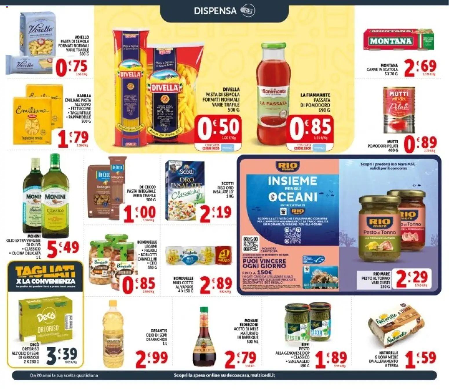 Volantino Decò del 08.06.2026 | Pagina: 12 | Prodotti: Mele, Pomodori, Mais, Terra