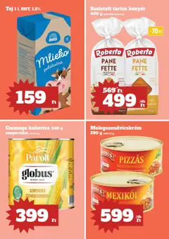 Family Diszkont akciós újság - amely érvényes a következő dátumtól: 04.06.2026 | Oldal: 11 | Termékek: Csemege kukorica, Melegszendvicskrém, Tej, Kenyér