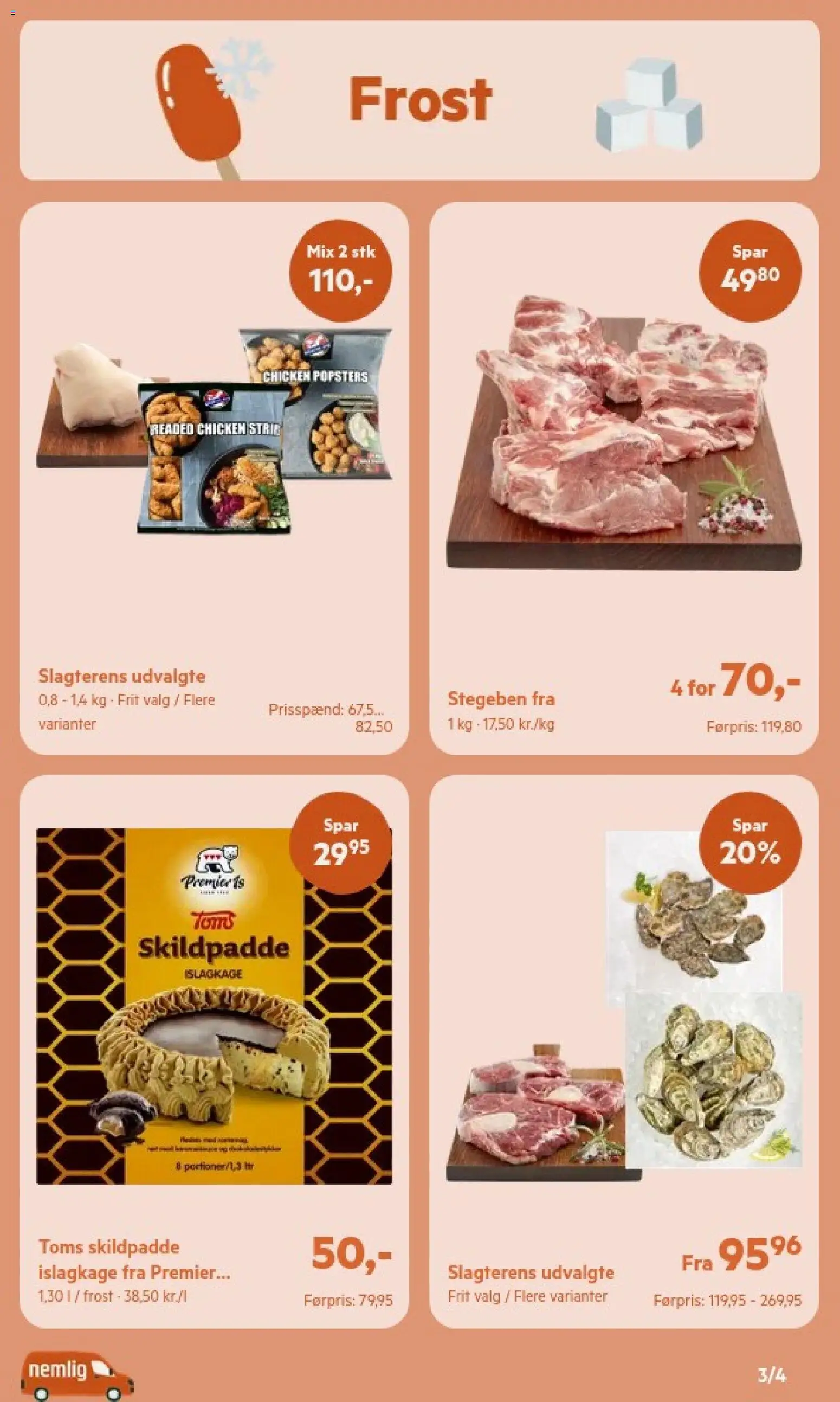 Nemlig tilbudsavis – gyldig fra 19/10/2026 | Side: 3 | Produkter: Is