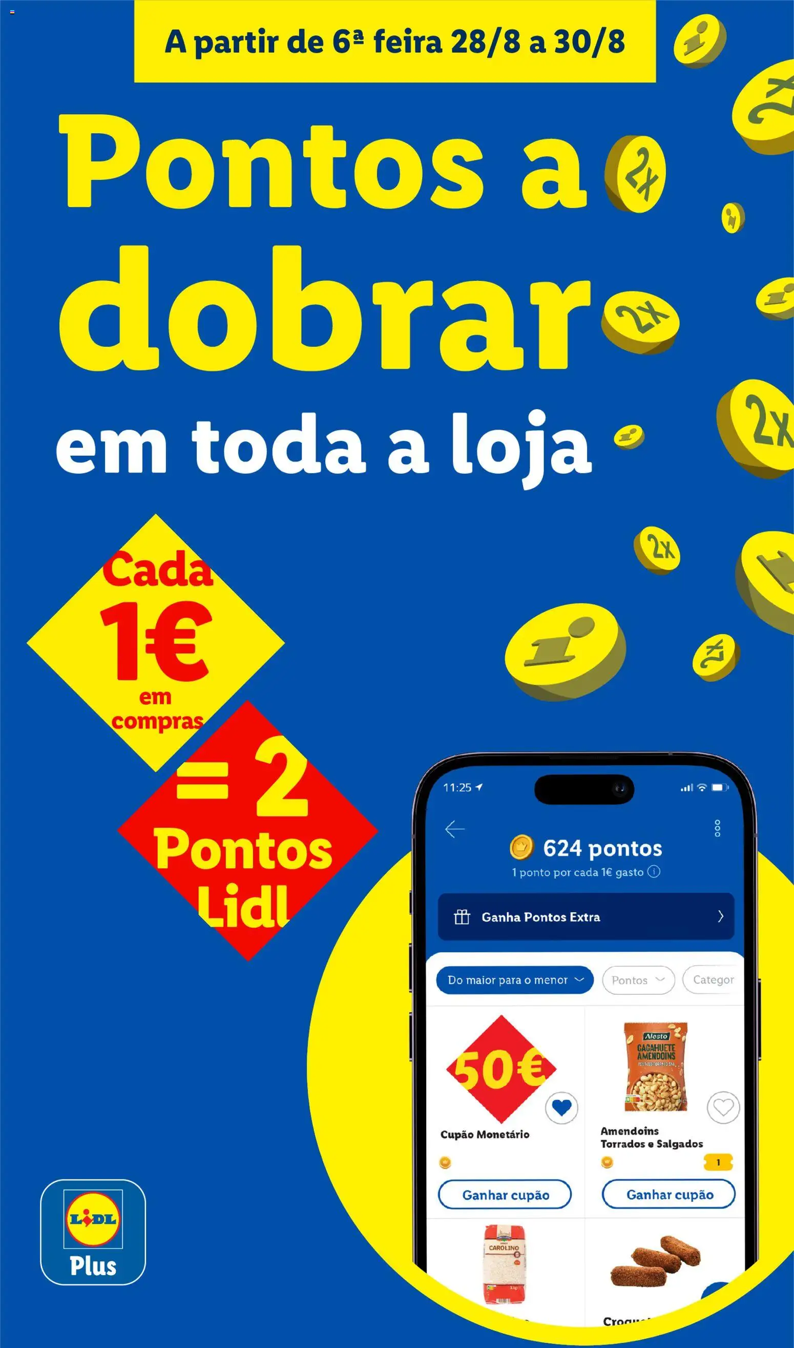 Lidl folheto │ válido de 24/08/2026 | Página: 38 | Produtos: Amendoins, Sal, Arroz