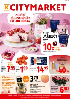 K-Citymarket-mainoslehti voimassa 07.05.2026 alkaen