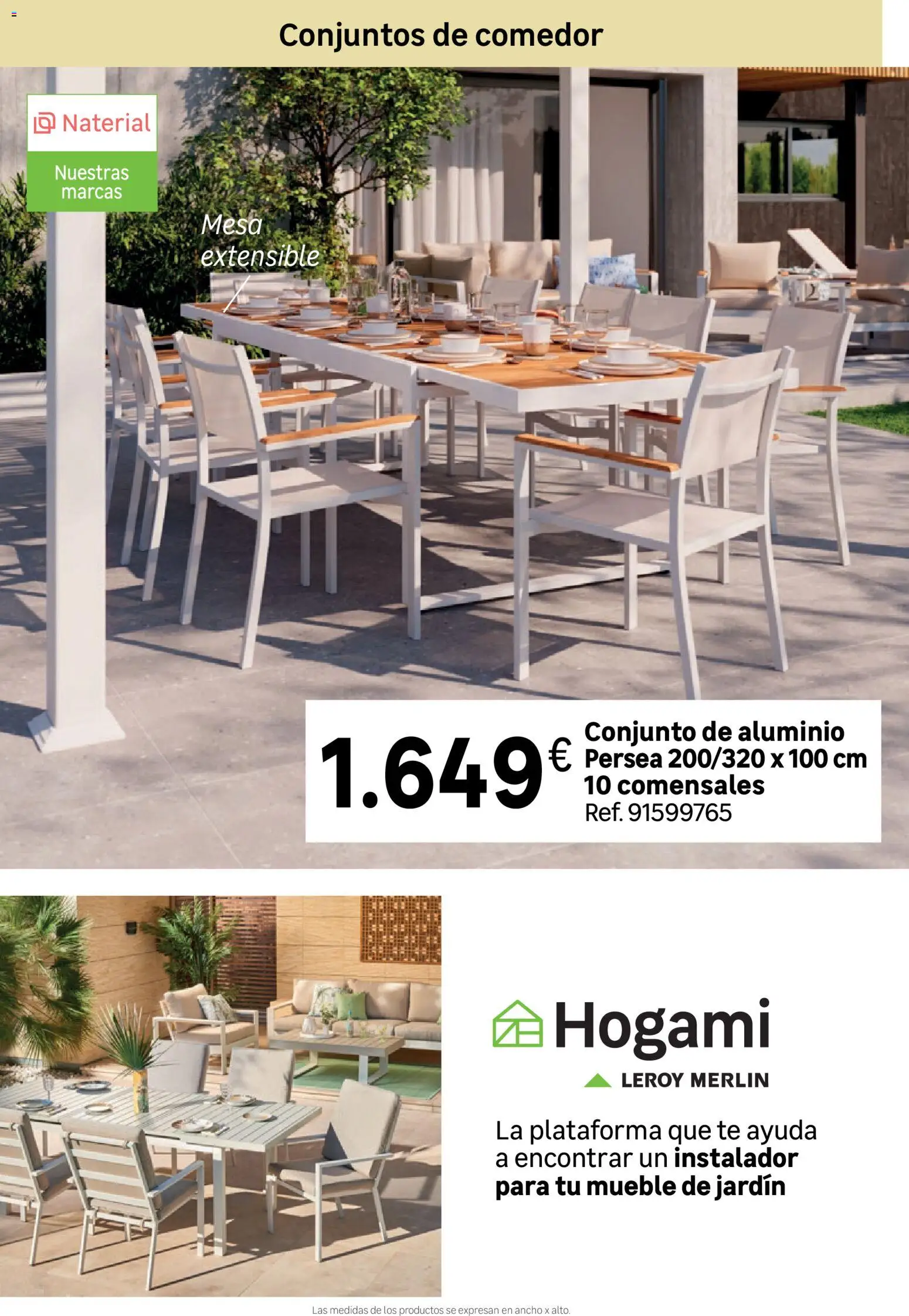 Leroy Merlin catálogo │ válido desde el 24.03.2026 | Página: 13 | Productos: Mesa extensible, Té, Mesa