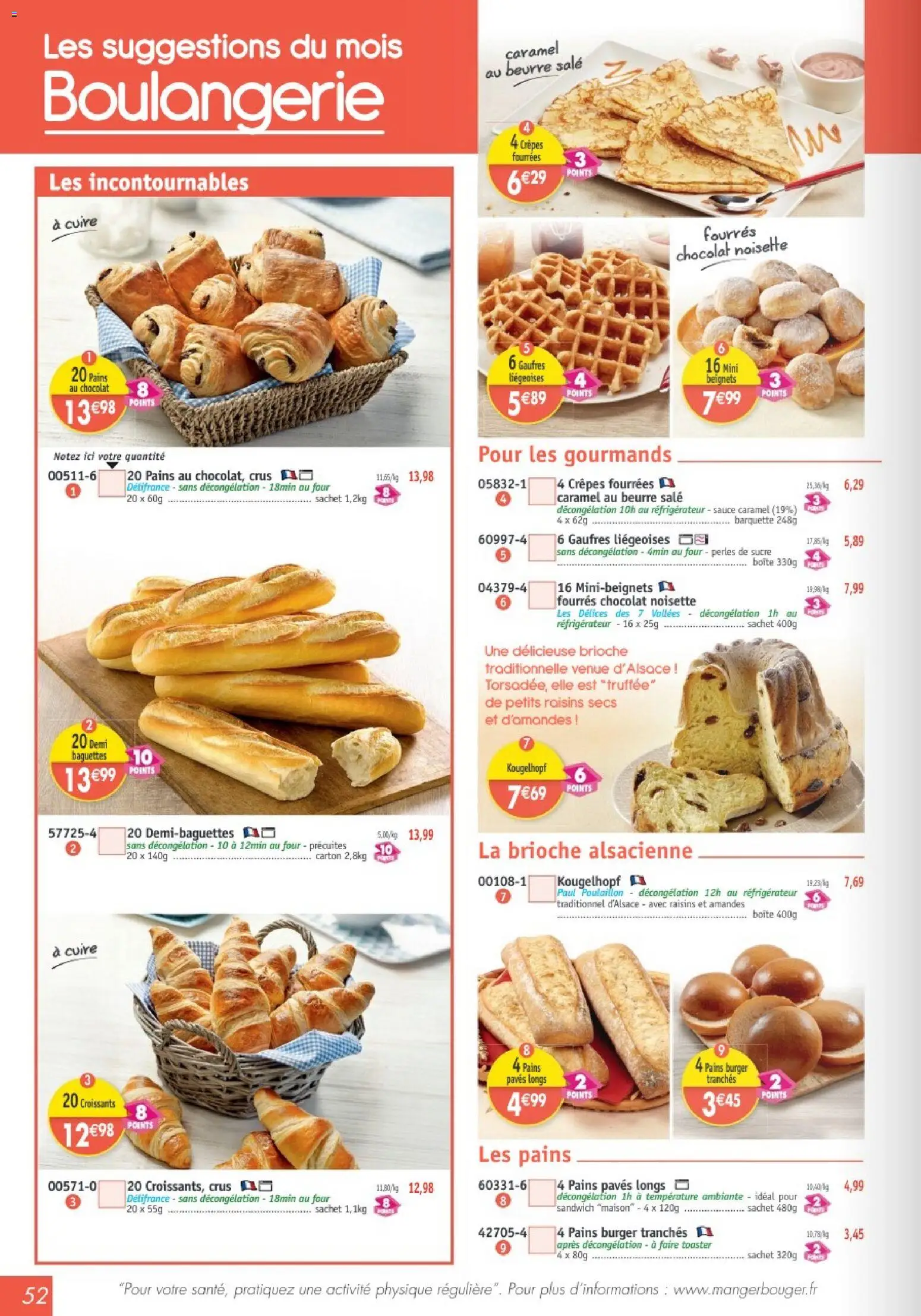 {H1} | Page: 52 | Produits: Sucre, Four, Chocolat, Amandes