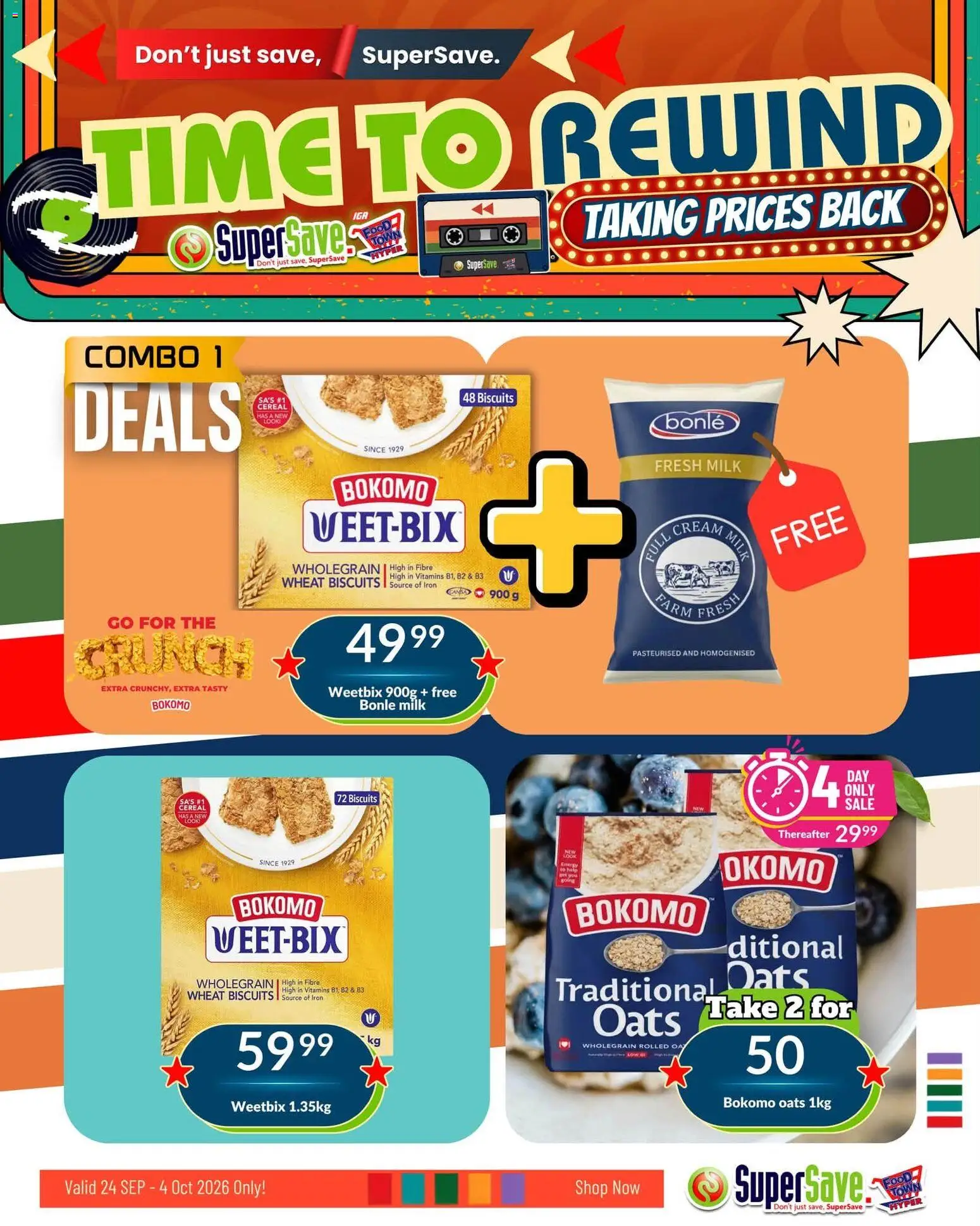 New Super Save catalogue – valid from 24/09/2026 | Page: 59 | Products: Iron, Vitamins, Oats, Cream