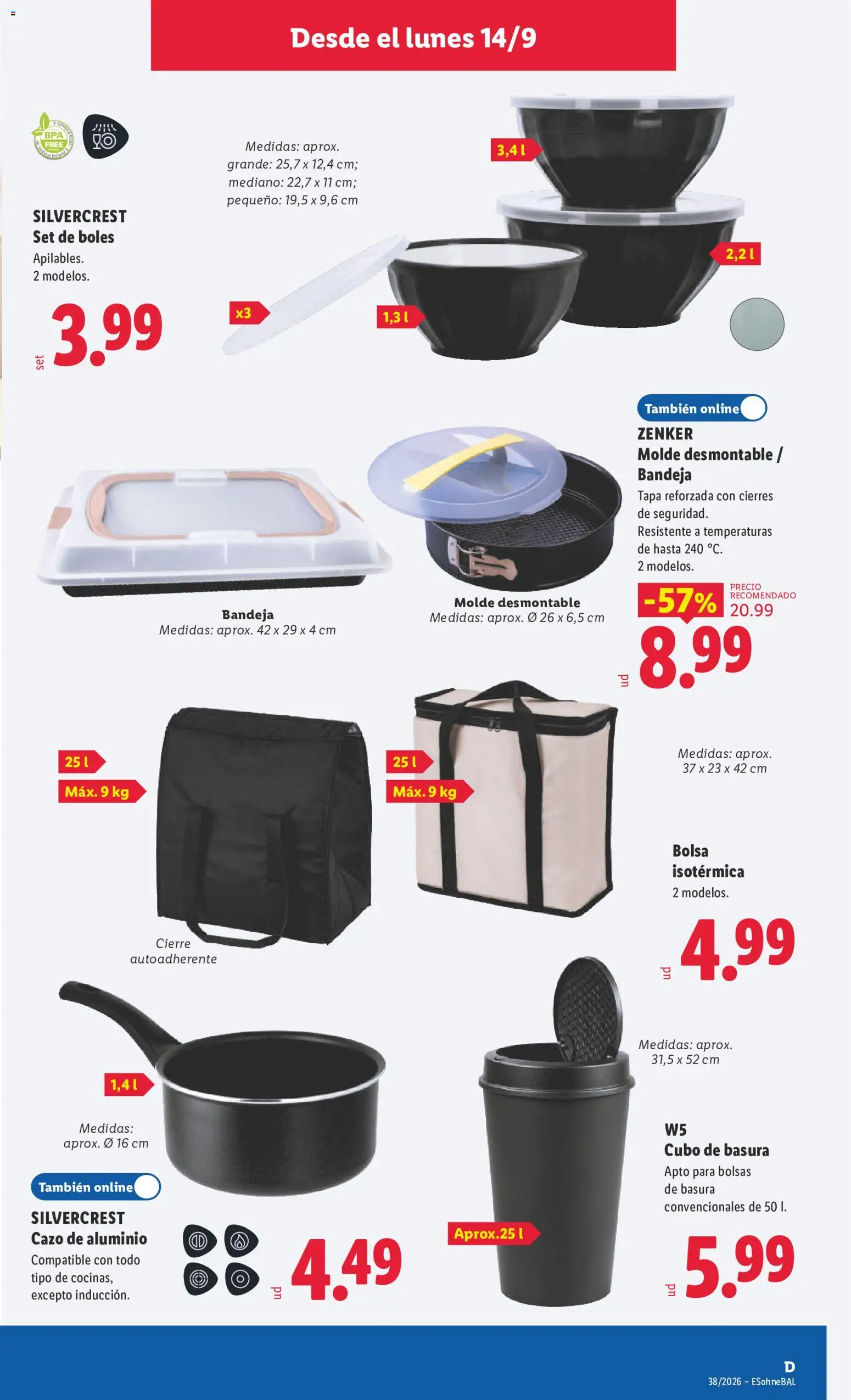 Lidl folleto de bazar │ válido desde el 14/09/2026 | Página: 11