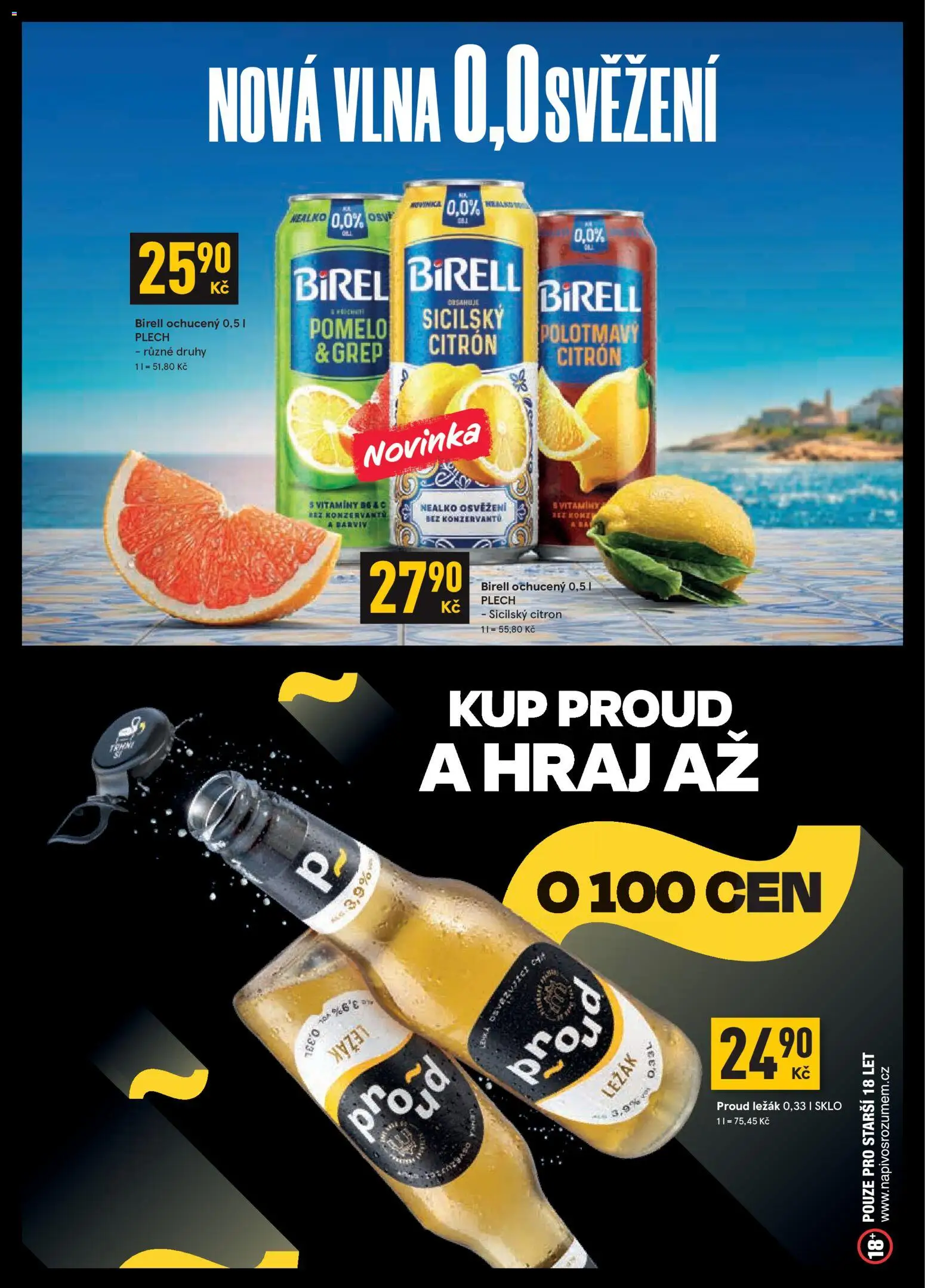 Žabka leták od 07.10.2026 | Strana: 8 | Produkty: Pomelo, Birell, Grep, Vitamíny