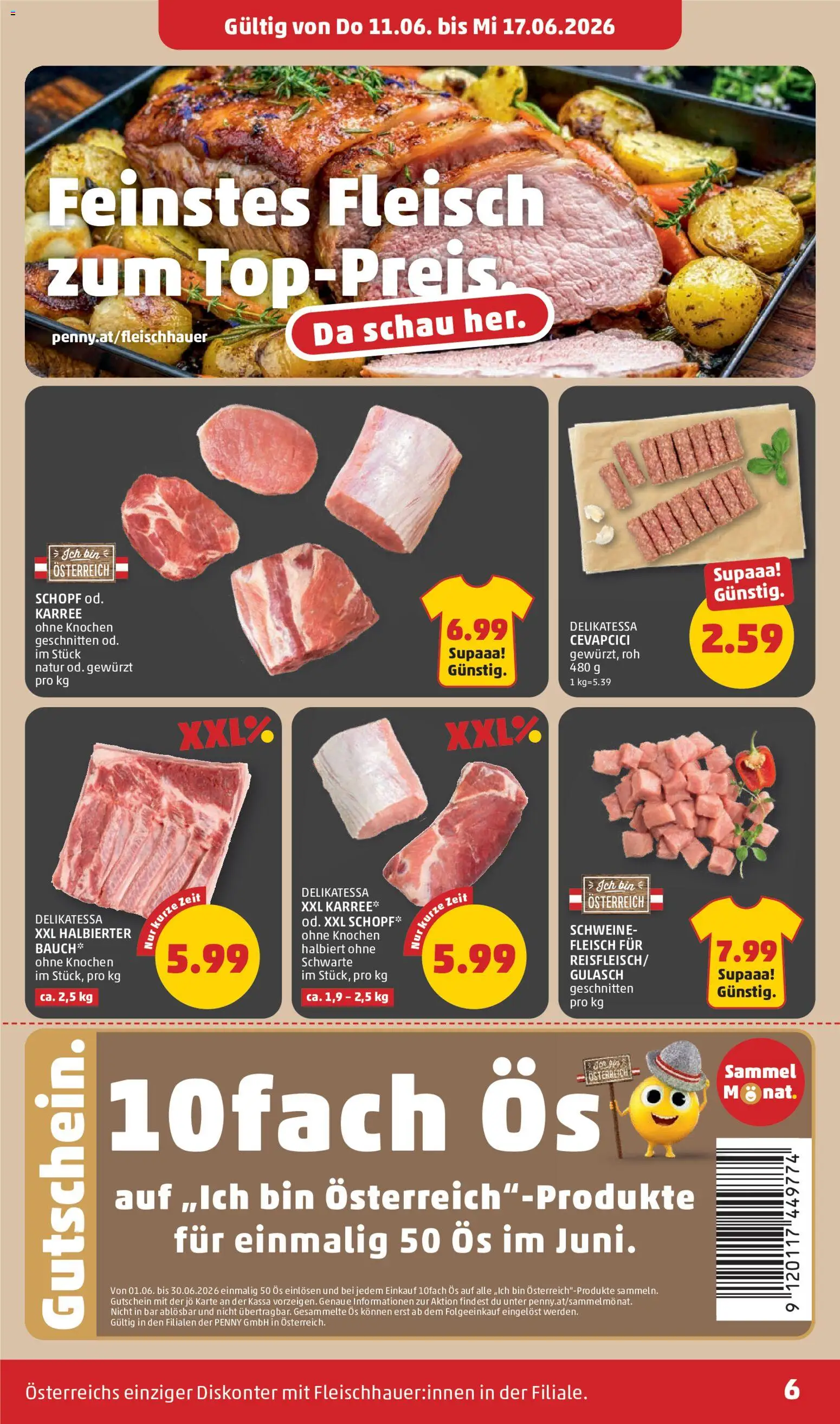 Penny Markt - Flugblatt gültig ab 11.06.2026 | Seite: 6