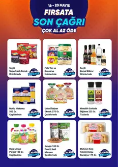 16.05.2026 tarihinden itibaren geçerli olan Çağrı Market kataloğu önizlemesi