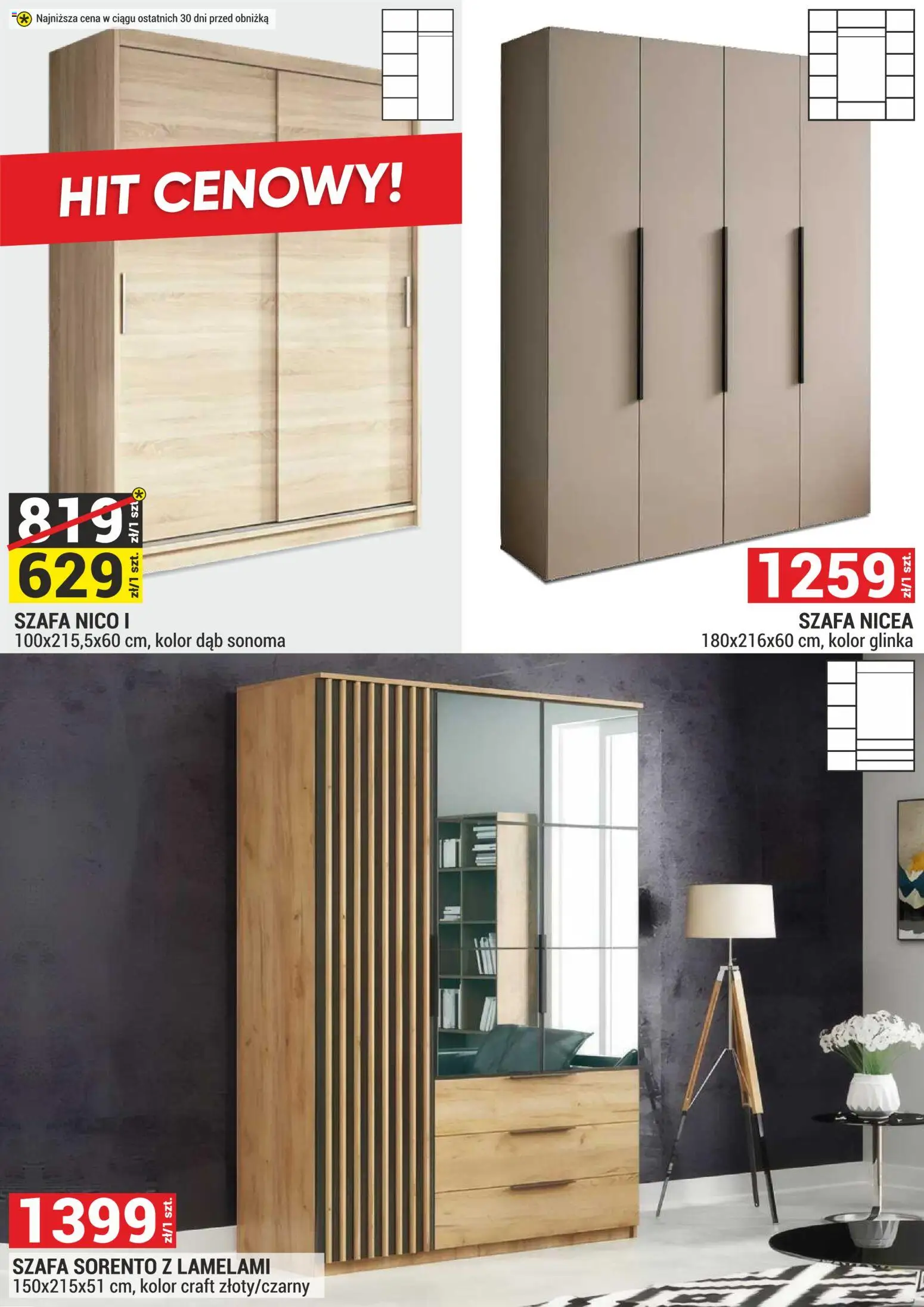 Merkury Market gazetka - Meble od 01.11.2026 | Strona: 23 | Produkty: Szafa