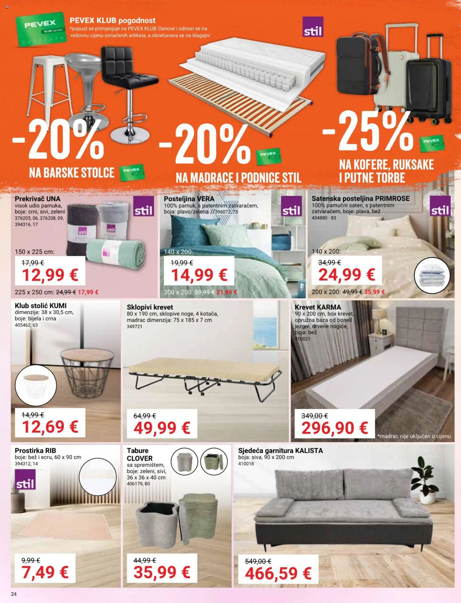 Pevex katalog | vrijedi od 30.04.2026 | Stranica: 24