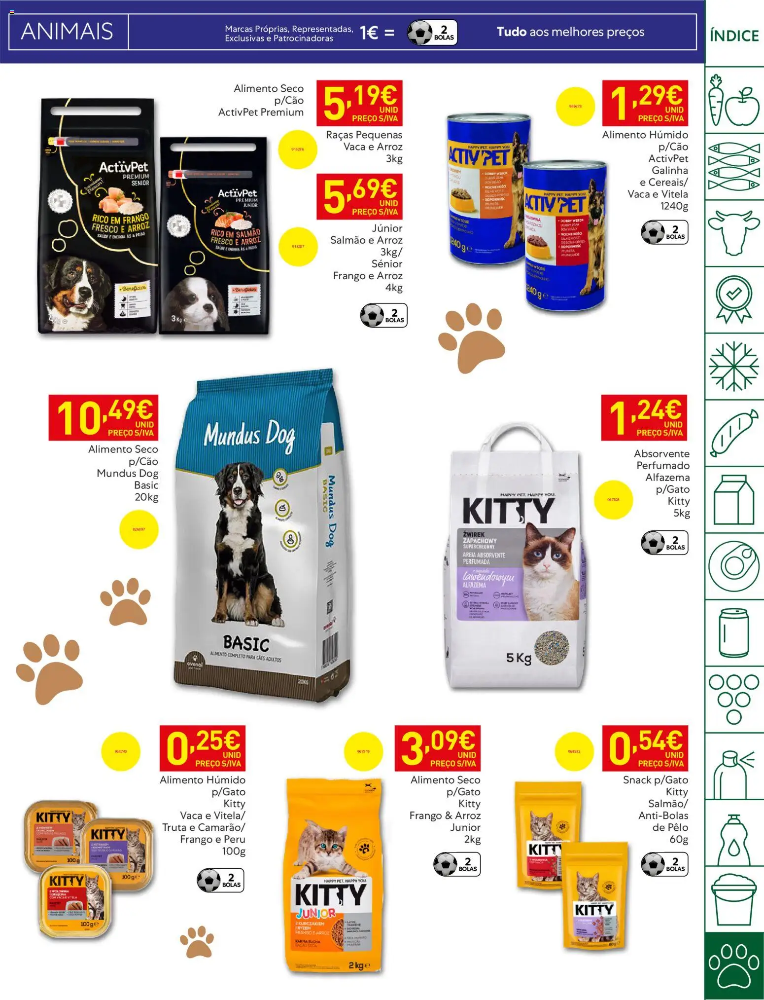 Recheio folheto │ válido de 05.05.2026 | Página: 51 | Produtos: Areia, Frango, Arroz, Truta