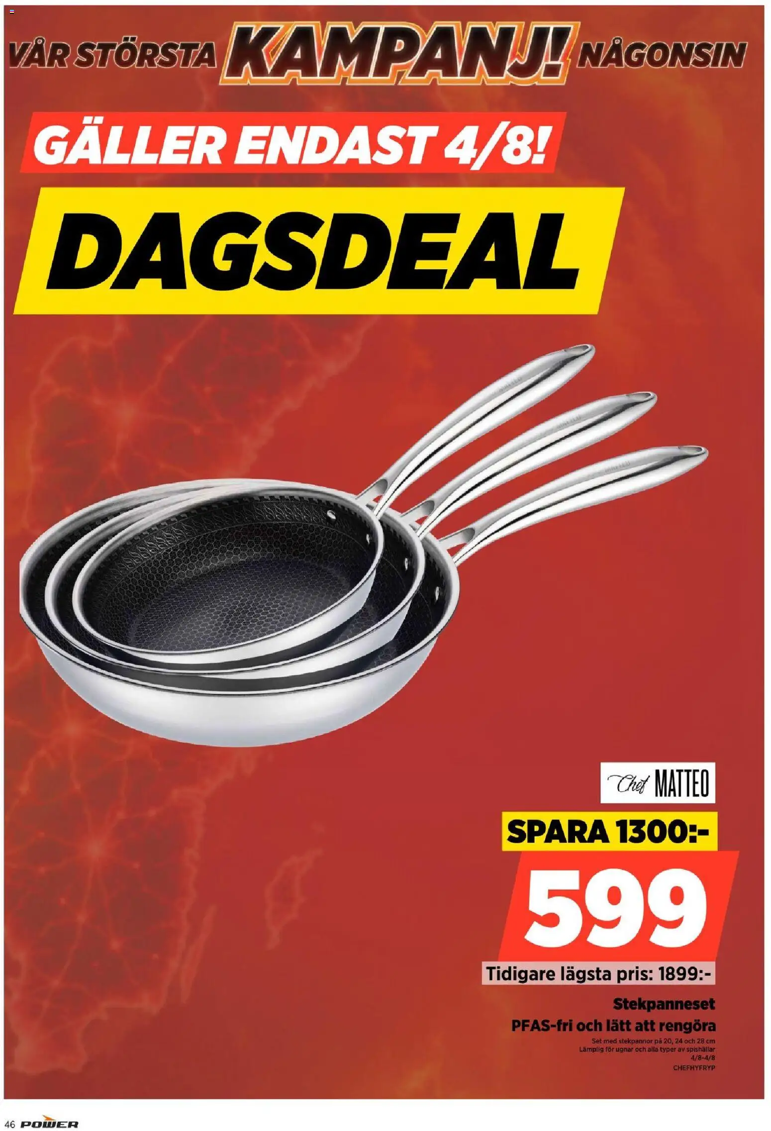 Power reklamblad aktuell från 03/08/2026 | Sida: 46
