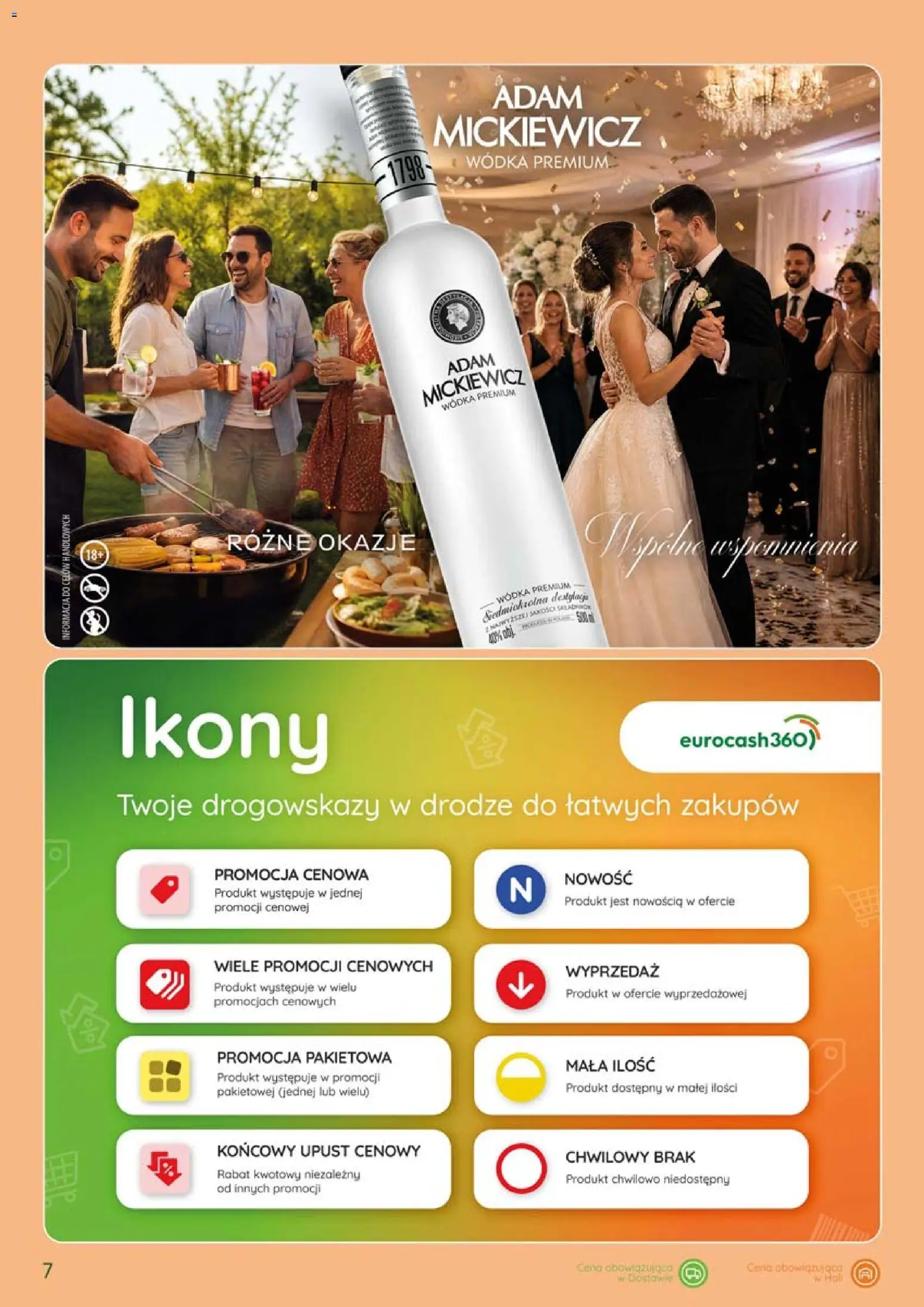 Eurocash gazetka - Katalog Alkoholowy od 01.09.2026 | Strona: 7 | Produkty: Adam mickiewicz wódka, Wódka