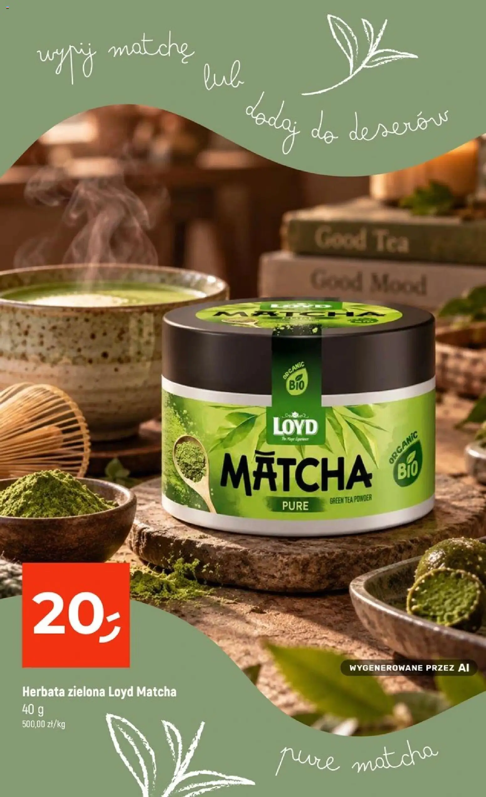 Dealz gazetka - Jesienna Rozgrzewka od 01.10.2026 | Strona: 20 | Produkty: Herbata zielona, Herbata, Matcha