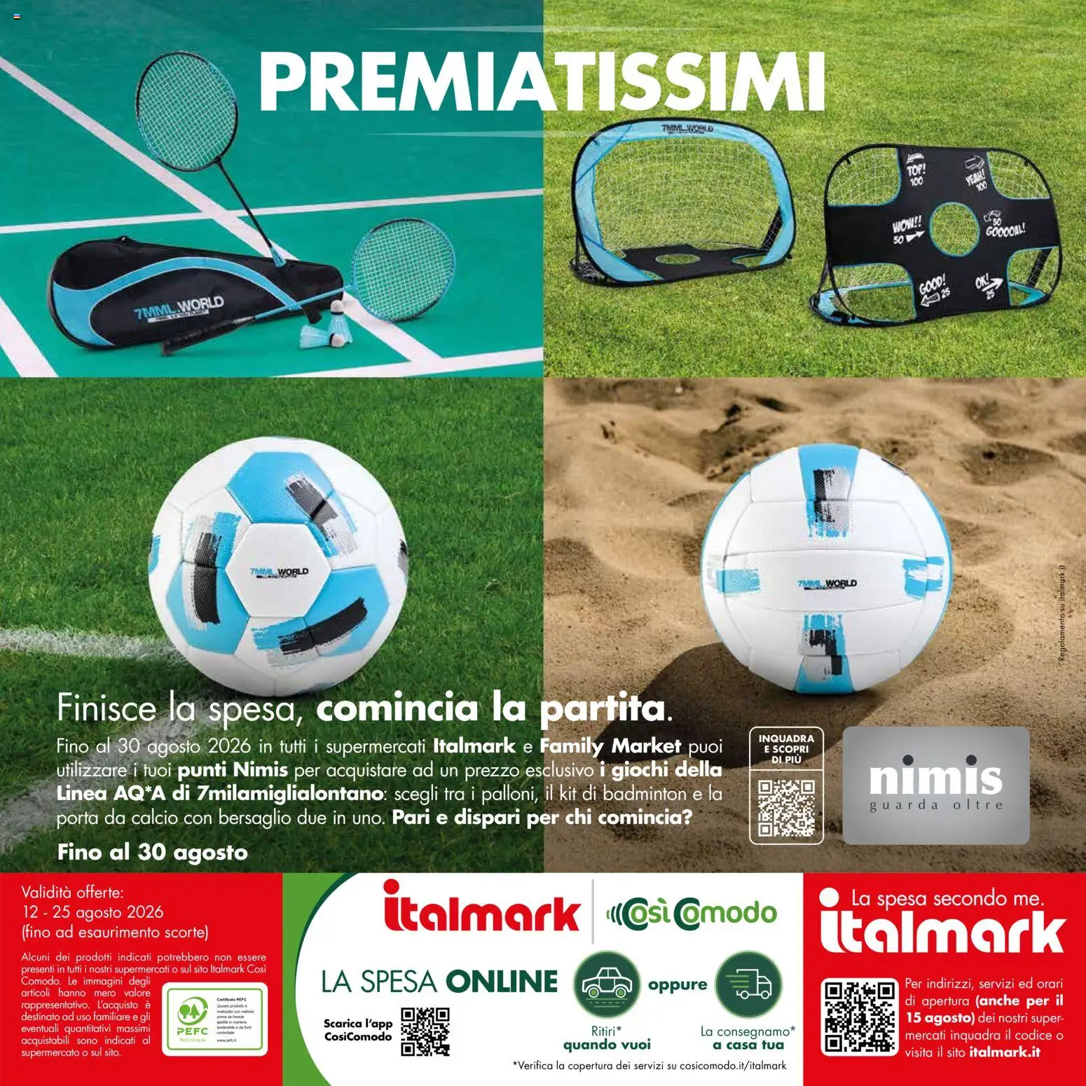 Volantino Italmark del 12/08/2026 | Pagina: 31 | Prodotti: Porta, Top