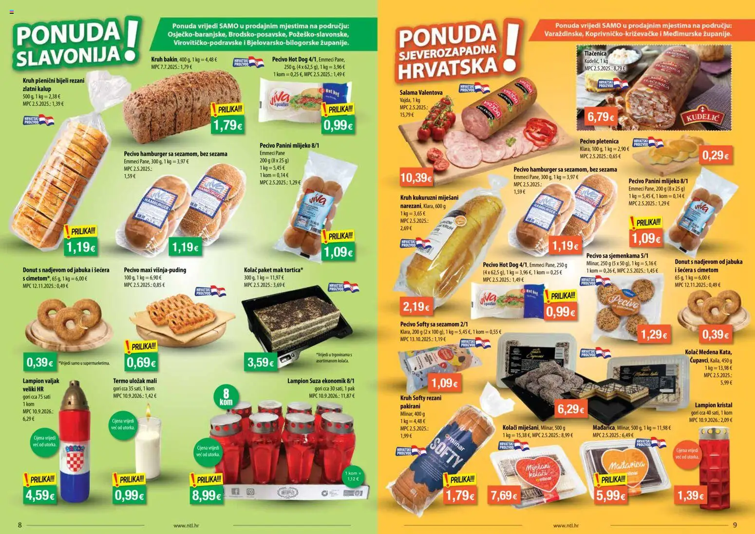 NTL katalog | vrijedi od 21.10.2026 | Stranica: 5 | Proizvodi: Kolači, Lampion, Kolac, Jabuka
