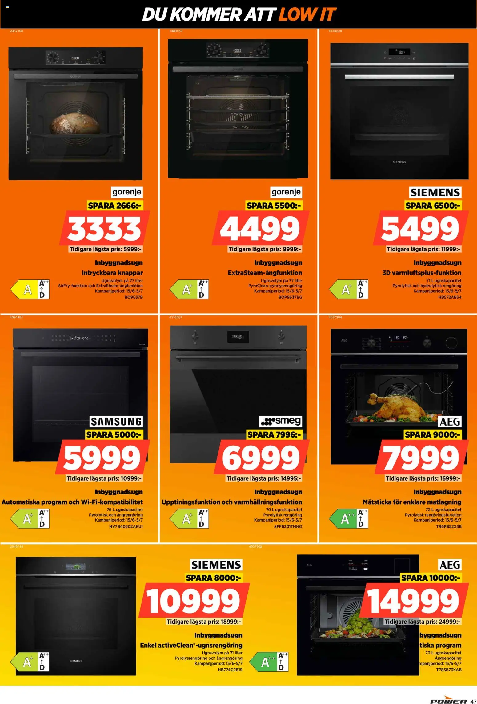 Power reklamblad aktuell från 15.06.2026 | Sida: 47