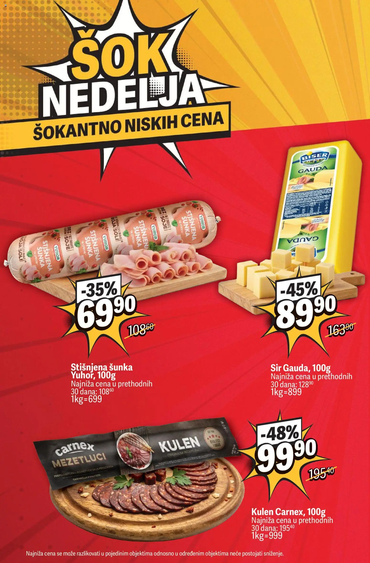 Maxi katalog - važi od 09.07.2026 | Strana: 2 | Proizvode: Kulen, Sir, Šunka