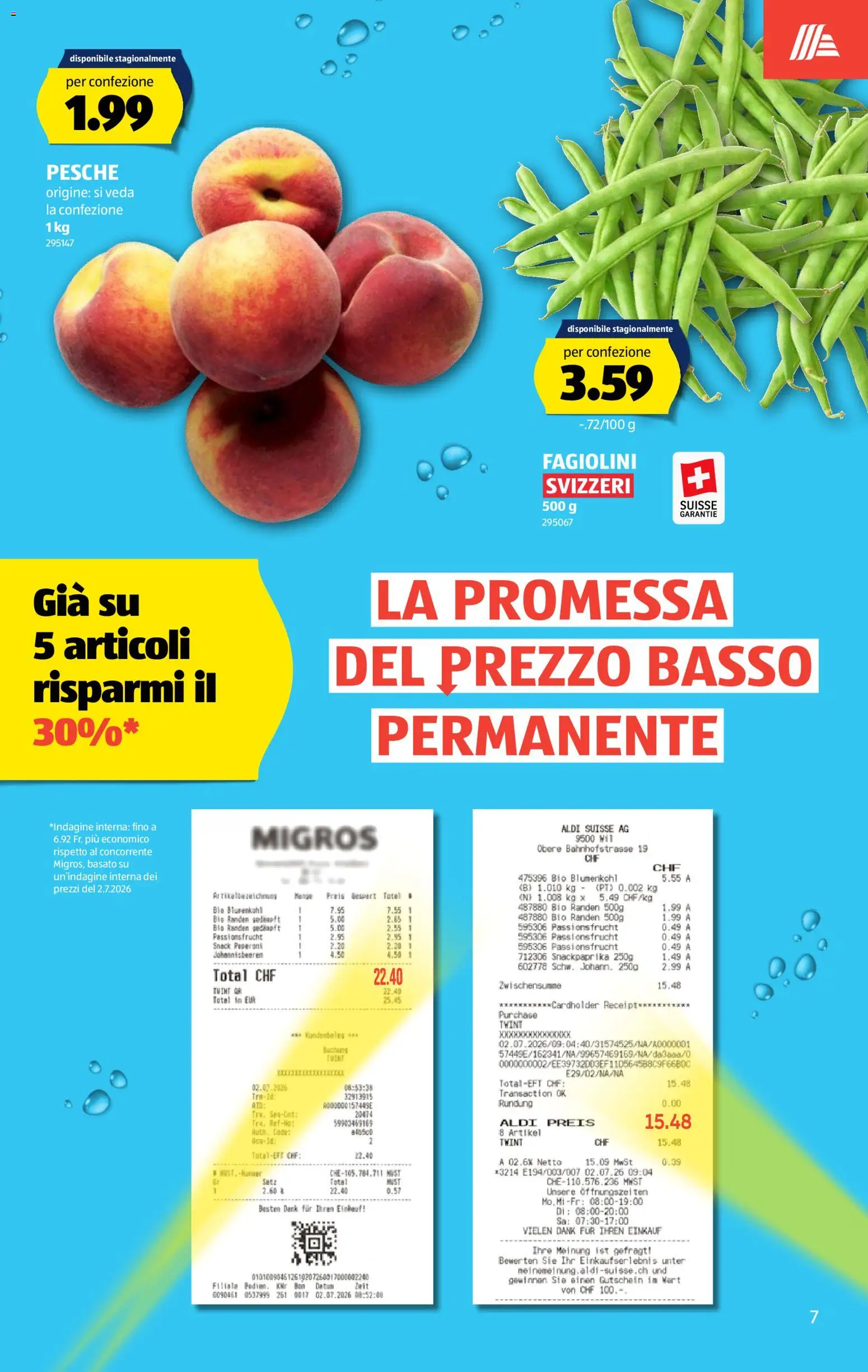 Aldi aktionen IT – gültig ab 20.08.2026 | Seite: 7 | Produkte: Blumenkohl