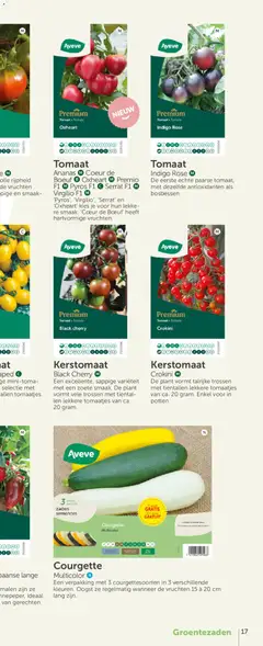 Aveve Groente- en kruidengids - Voorbeeld van een folder van Aveve, geldig van 23/02/2026 | Pagina: 33 | Producten: Ananas, La, Tomaat, Courgette