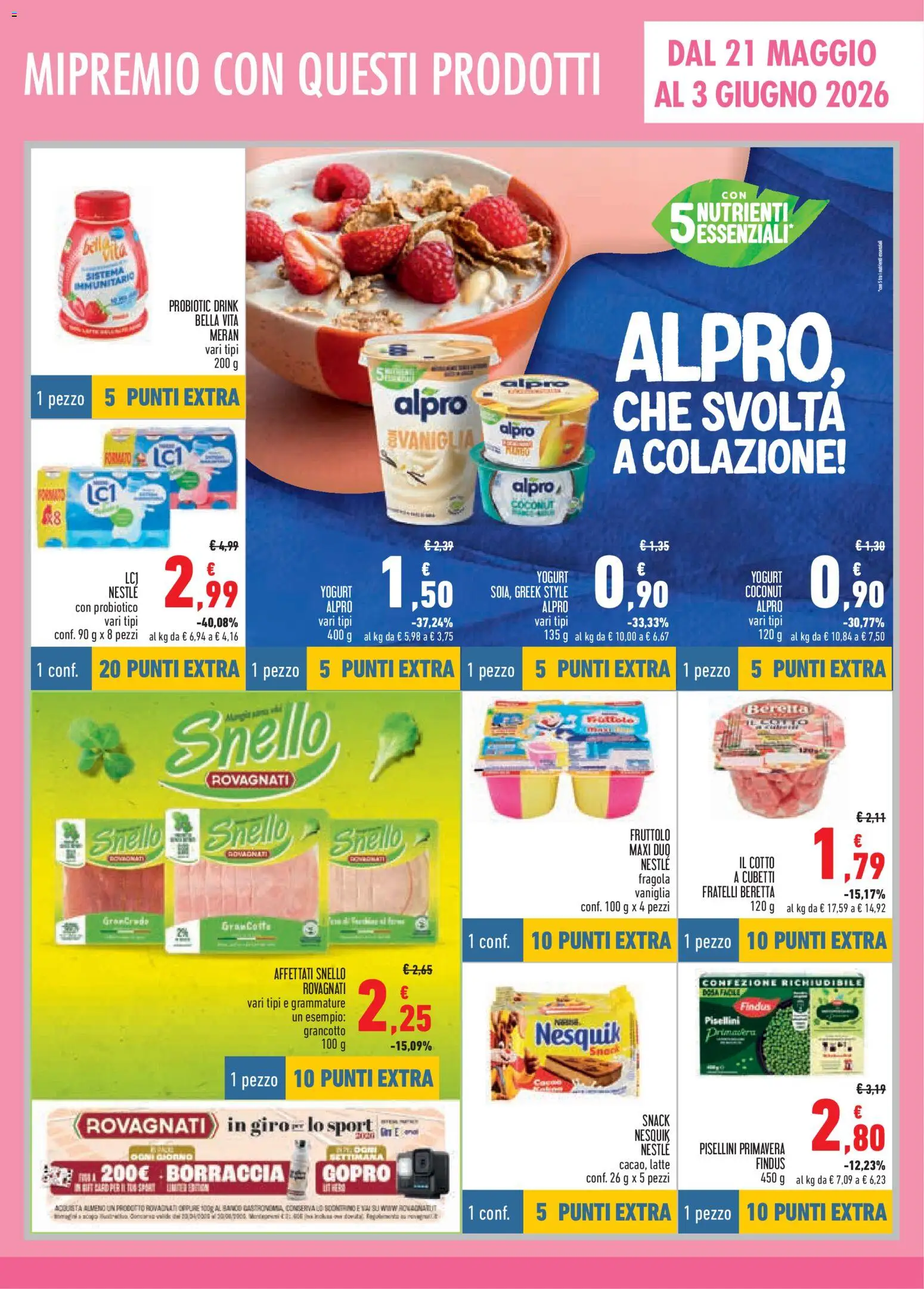 Volantino Conad del 21.05.2026 | Pagina: 5 | Prodotti: Yogurt, Latte, Borraccia