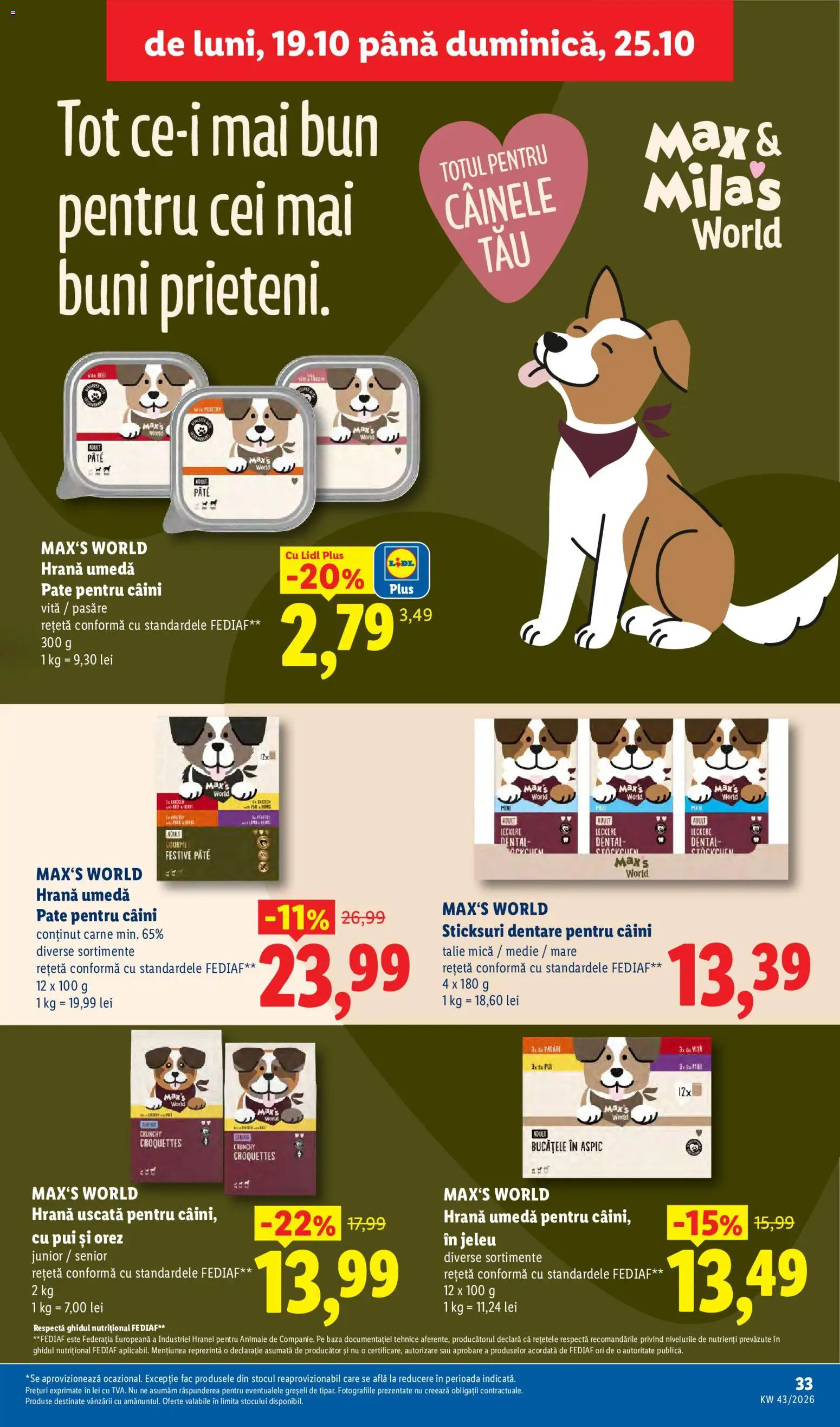 Noul catalog Lidl – valabil de la 19.10.2026 | Pagină: 33