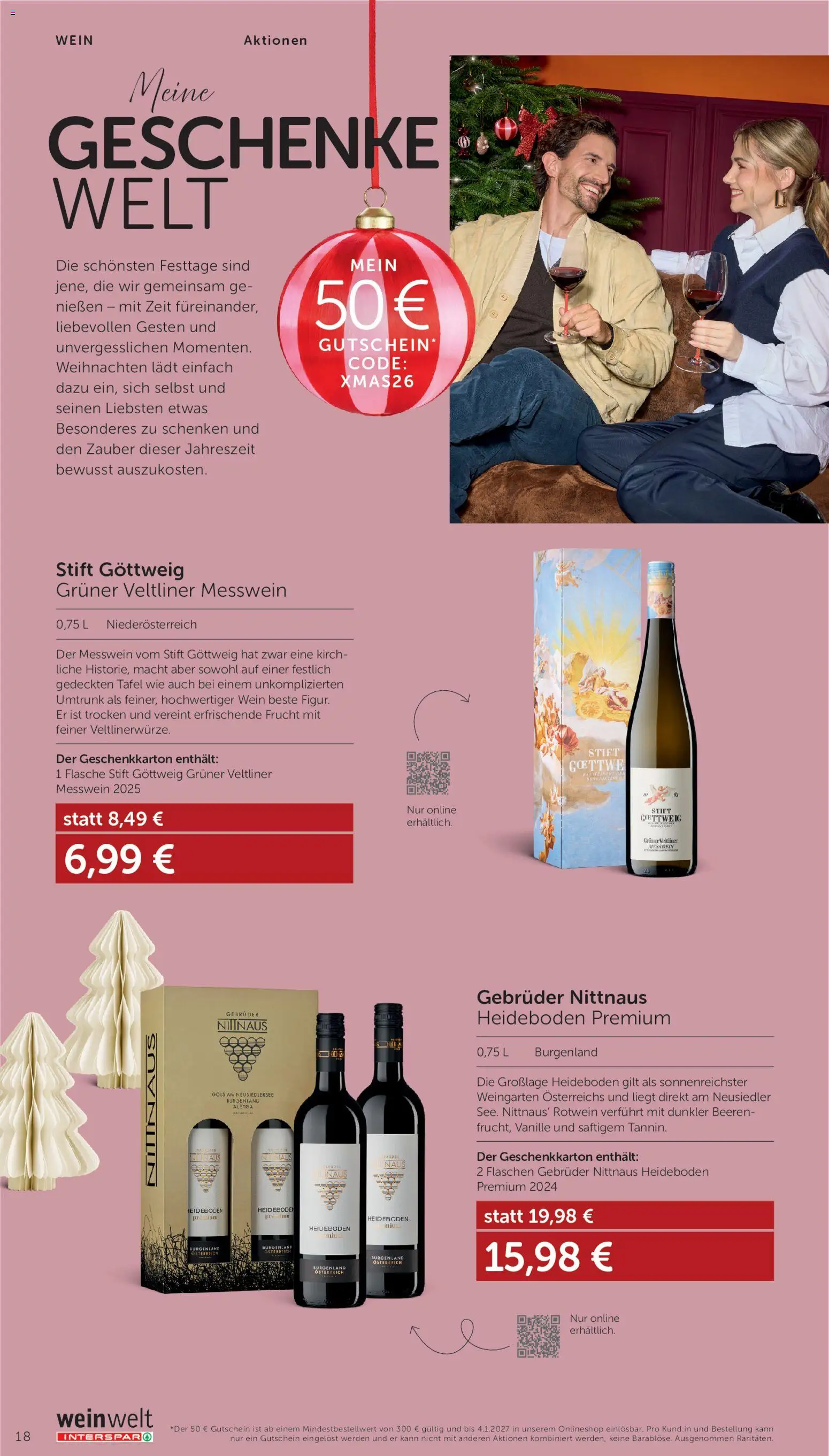 Interspar BEST -  SELLER gültig ab 15.10.2026 | Seite: 18 | Produkte: Vanille, Rotwein, Wein