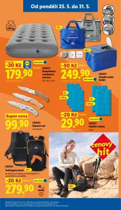 Náhled letáku Lidl leták od 25.05.2026 | Strana: 41 | Produkty: Vložky, Taška, Chladící taška, Matrace