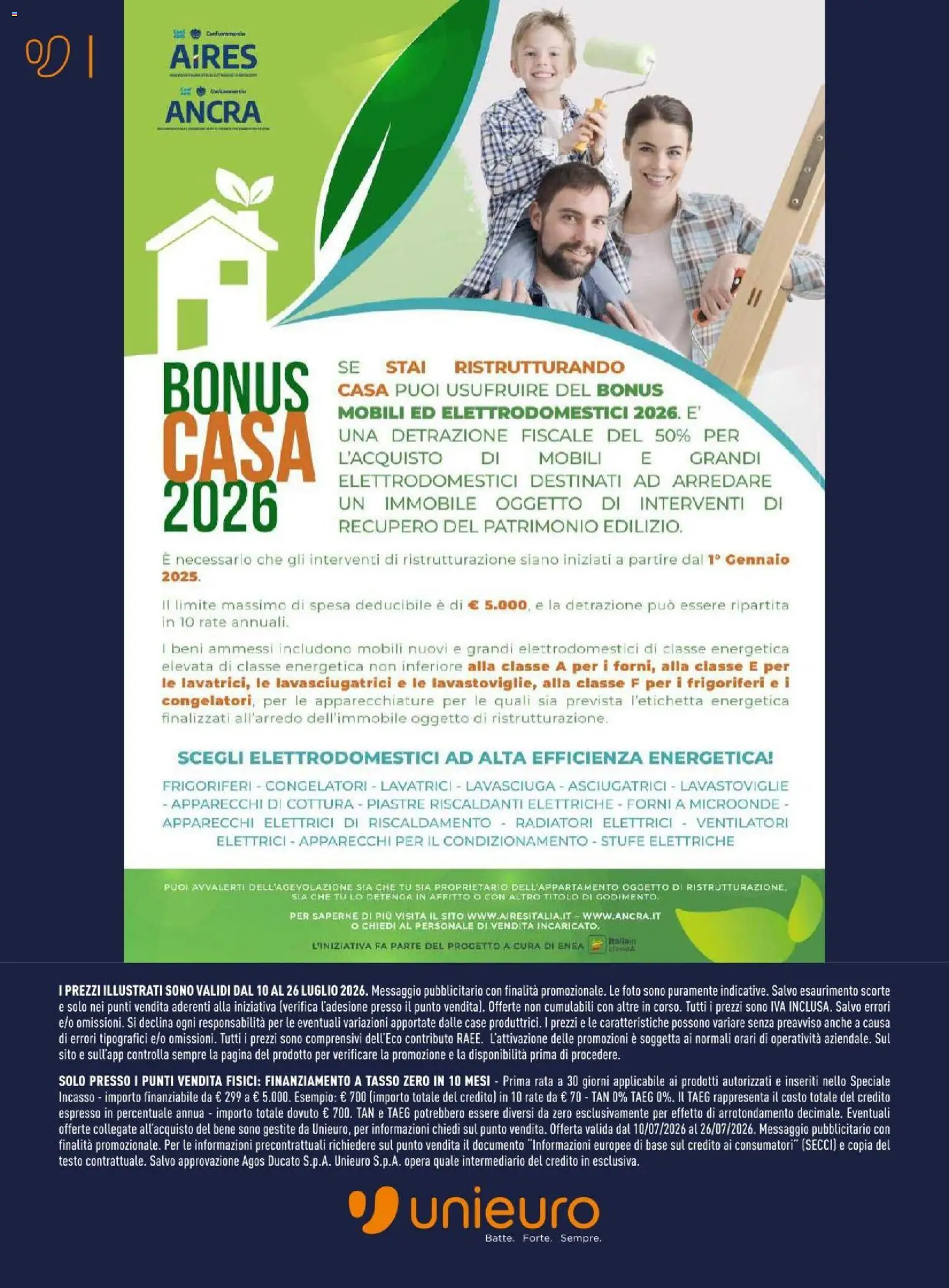 Volantino Unieuro del 10/05/2026 | Pagina: 20