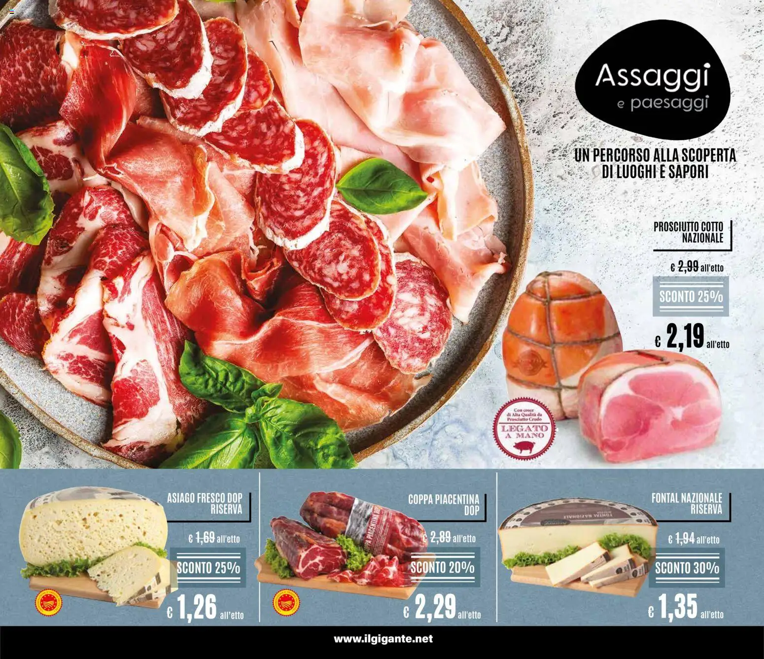 Volantino Il Gigante del 16/07/2026 | Pagina: 23 | Prodotti: Prosciutto Crudo, Prosciutto Cotto, Prosciutto
