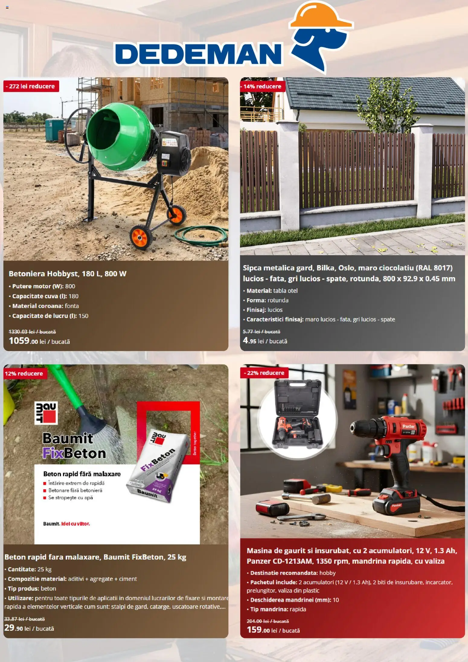 Noul catalog Dedeman – valabil de la 01.10.2026 | Pagină: 5
