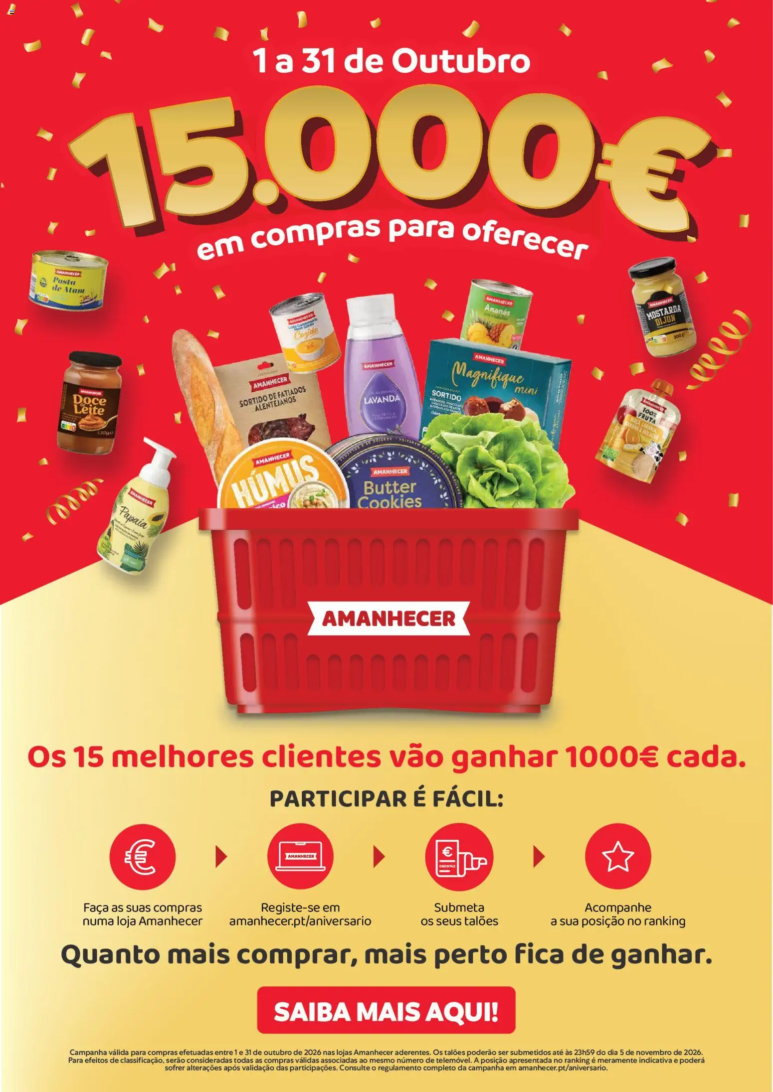 Amanhecer folheto │ válido de 15/10/2026 | Página: 2 | Produtos: Faca, Mostarda, Ananás, Leite