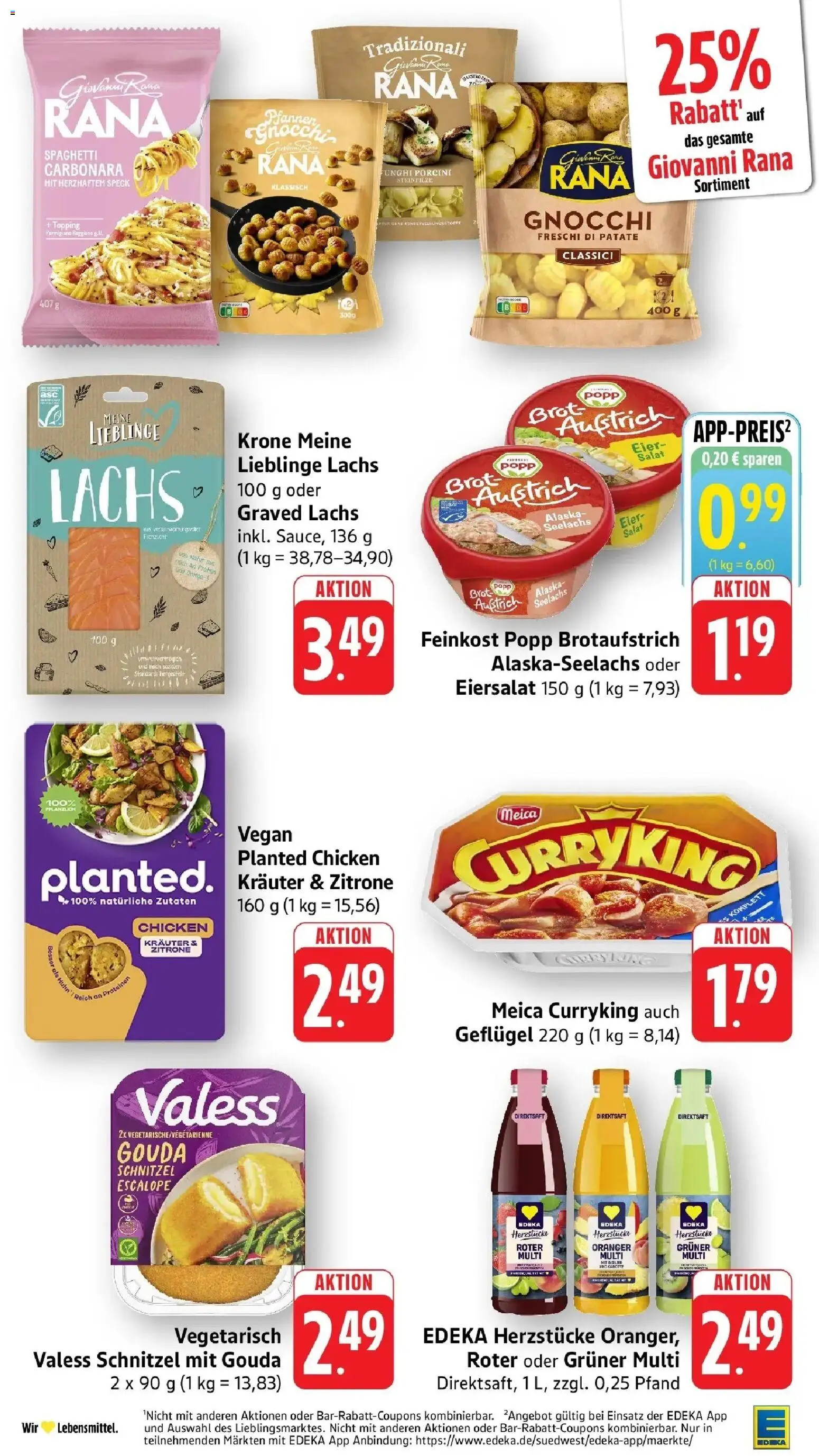 Edeka prospekt Friedrichsthal	 – gültig ab 04.05.2026 | Seite: 32 | Produkte: Tür, Meica, Pasta, Brot