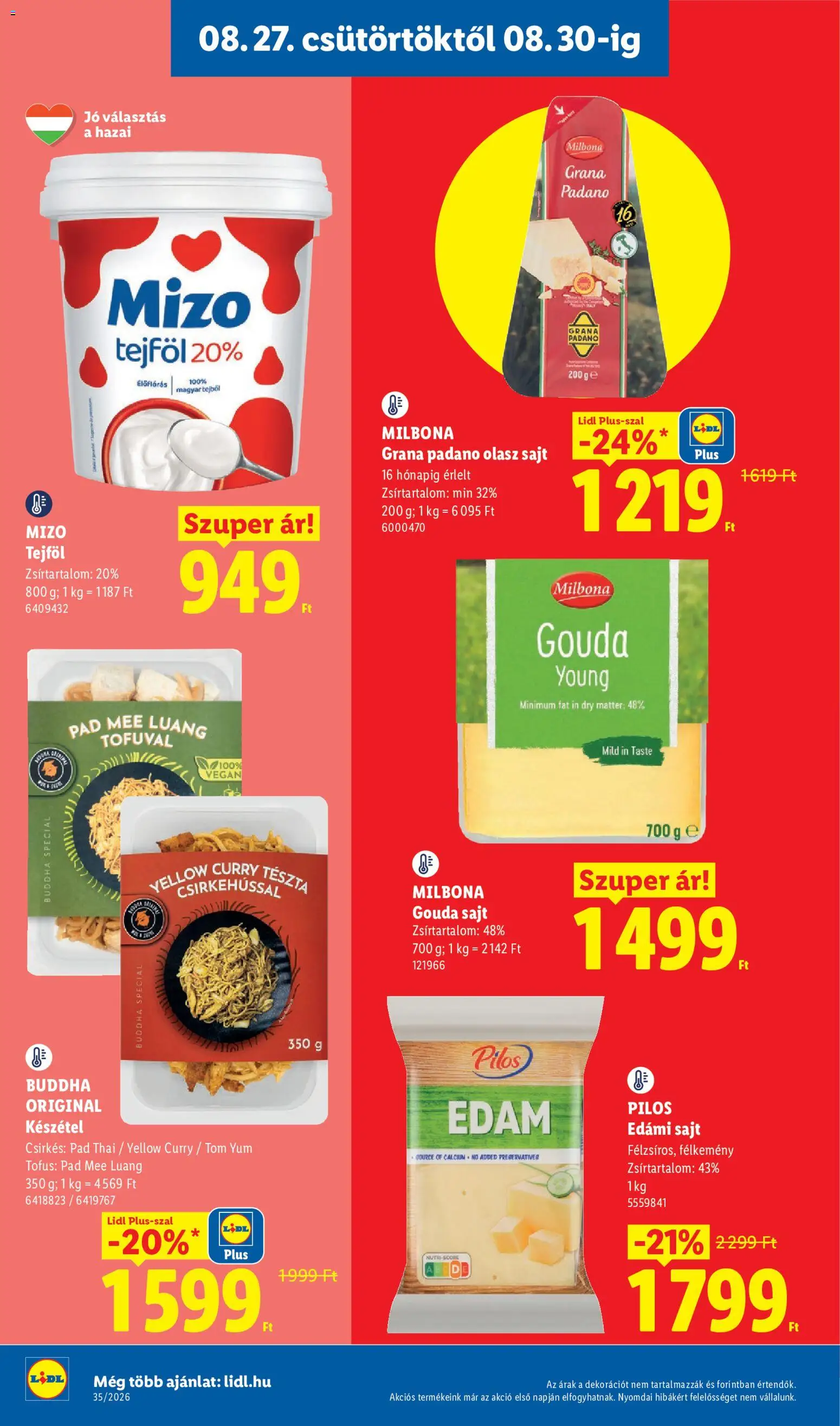 Lidl akciós ujság - amely érvényes a következő dátumtól: 2026.08.27. | Oldal: 12
