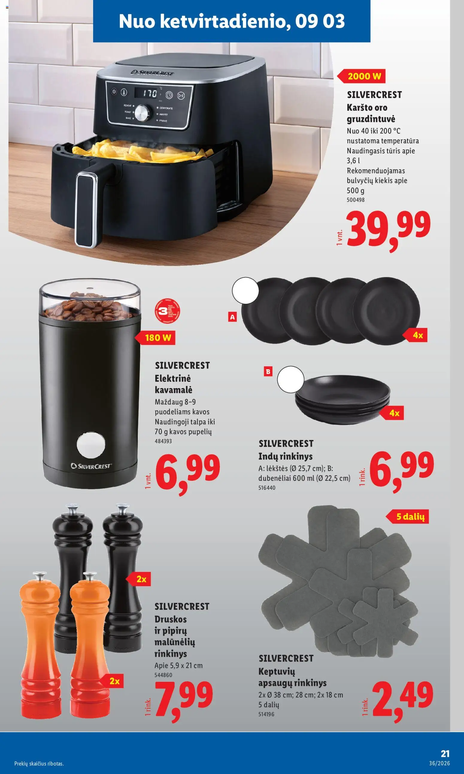 LIDL akcijos nuo 2026.08.31 | Puslapis: 21