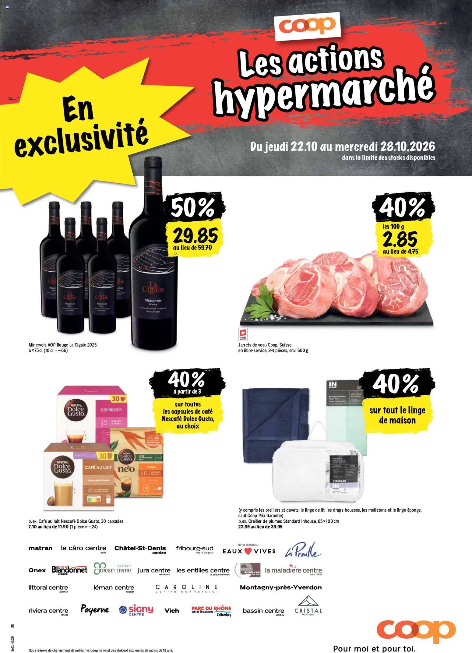 Coop aktionen FR – gültig ab 22.10.2026 | Seite: 21