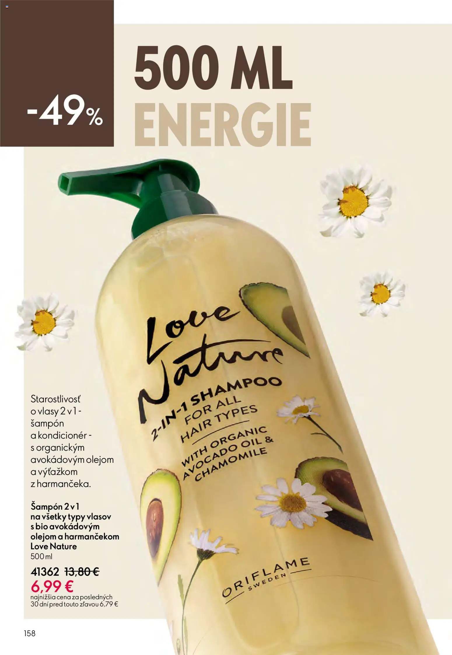 Nové Oriflame akcie – leták je platný od 27.05.2026 | Strana: 158 | Produkty: Šampón, Kondicionér