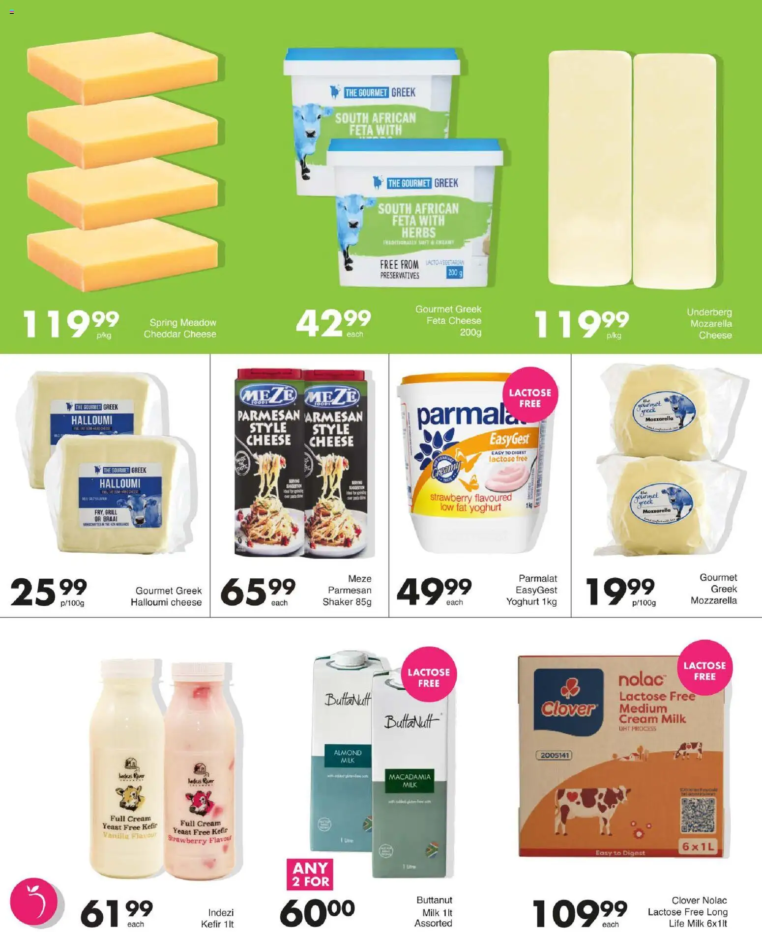 New Save catalogue – valid from 15/10/2026 | Page: 7 | Products: Meadow, Milk, Kefir, Cheddar