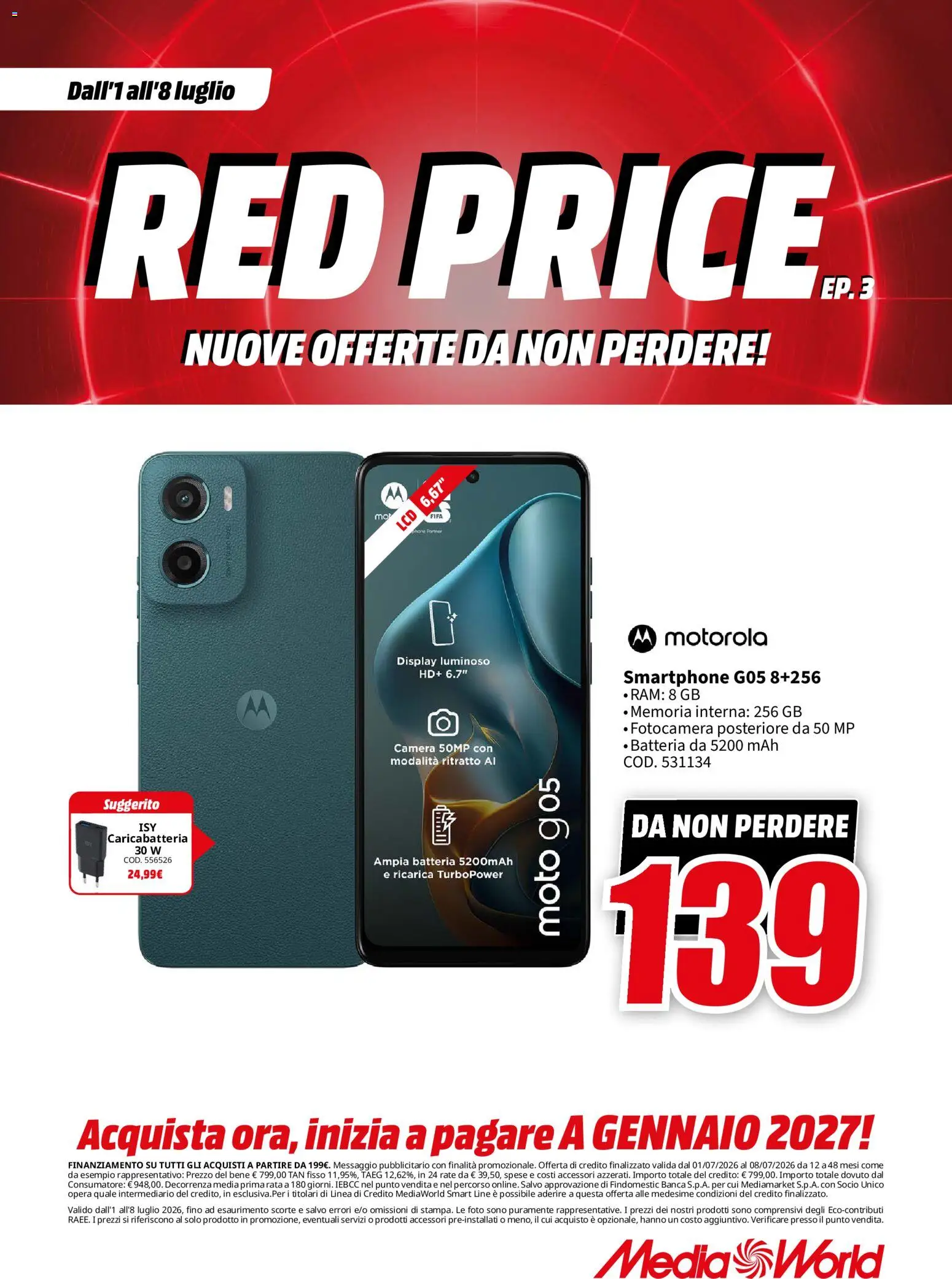 Volantino Media World del 01/07/2026 | Pagina: 22