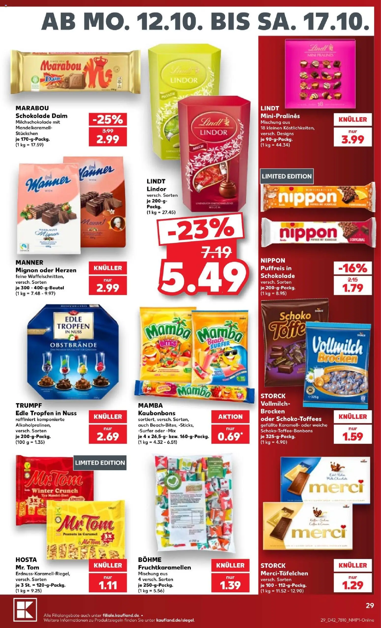 Kaufland Prospekt Speyer – gültig ab 12.10.2026 | Seite: 33 | Produkte: Quark, Creme, Vanille, Fleisch