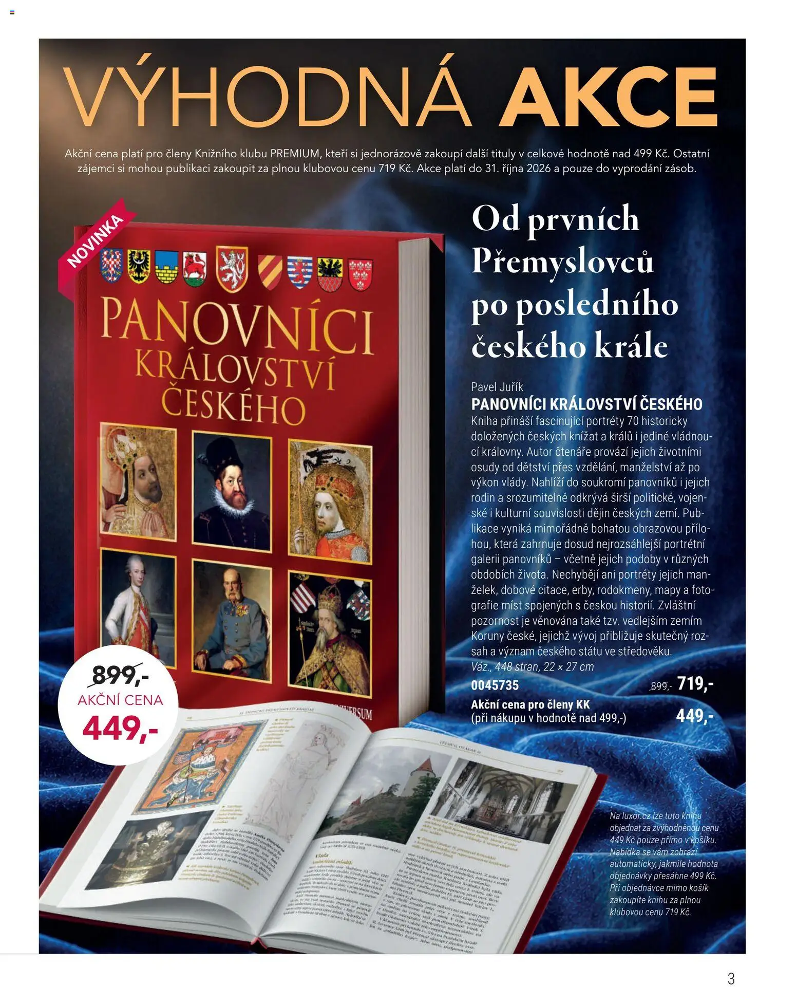 Luxor leták od 01.09.2026 | Strana: 3 | Produkty: Kniha, Košík