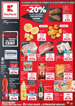 Náhled letáku Kaufland leták - Kolín od 21.10.2026