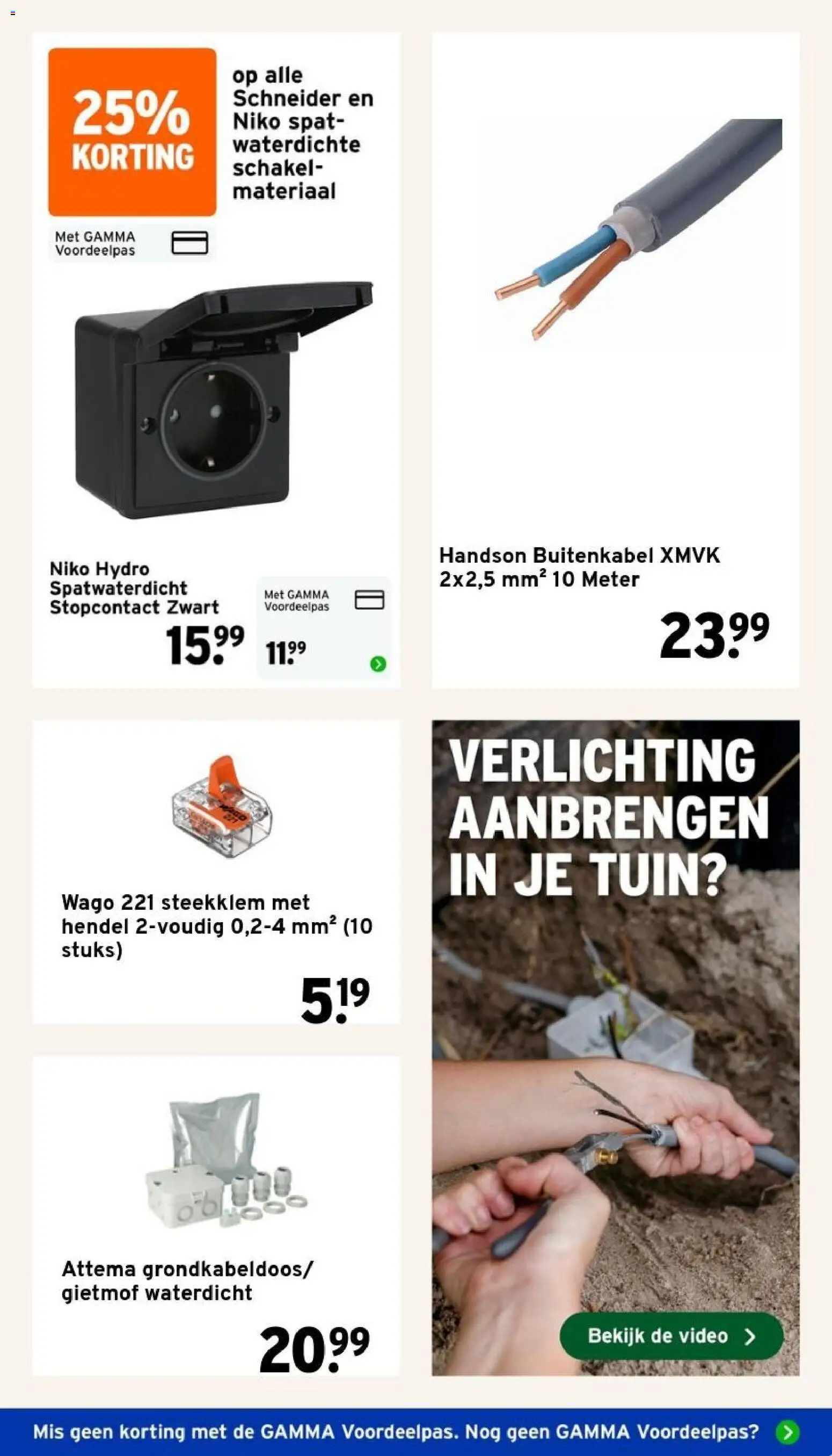{H1} | Pagina: 23 | Producten: Video, Stopcontact, Verlichting
