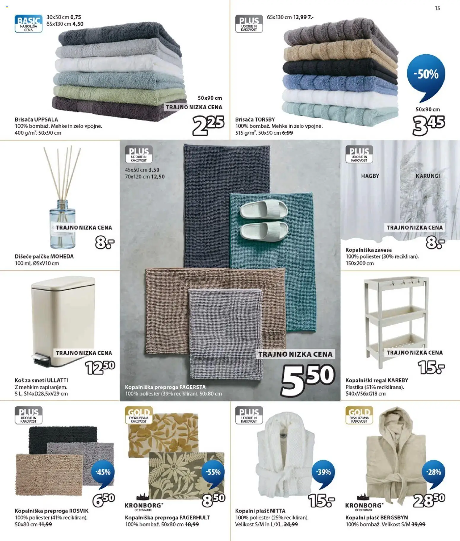 Novi JYSK katalog ponudbe – veljaven od 15.07.2026 | Stran: 15