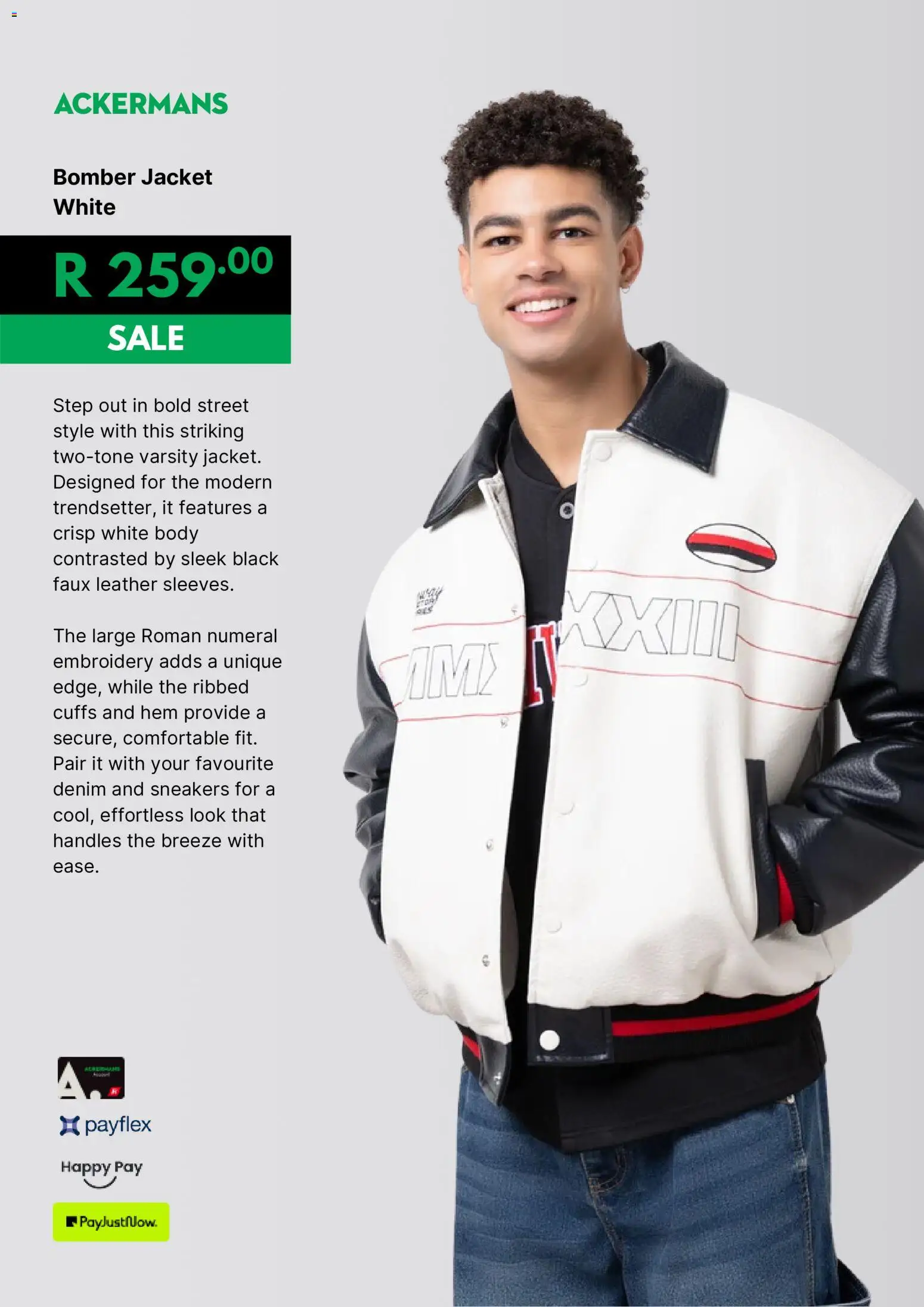 New Ackermans catalogue – valid from 15/08/2026 | Page: 3 | Products: Jacket, Sneakers