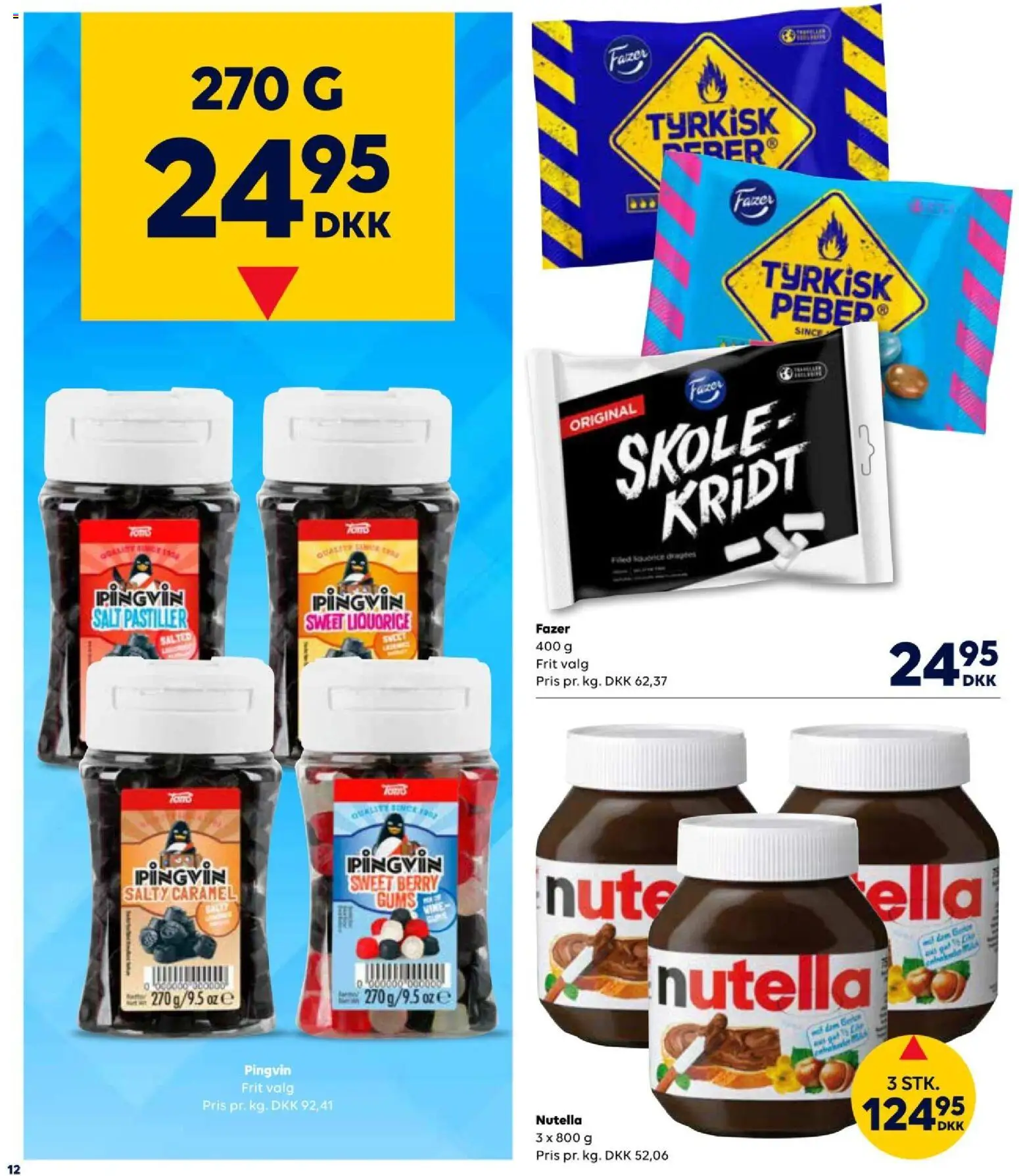 Bordershop tilbudsavis – gyldig fra 12/08/2026 | Side: 13 | Produkter: Salt, Nutella