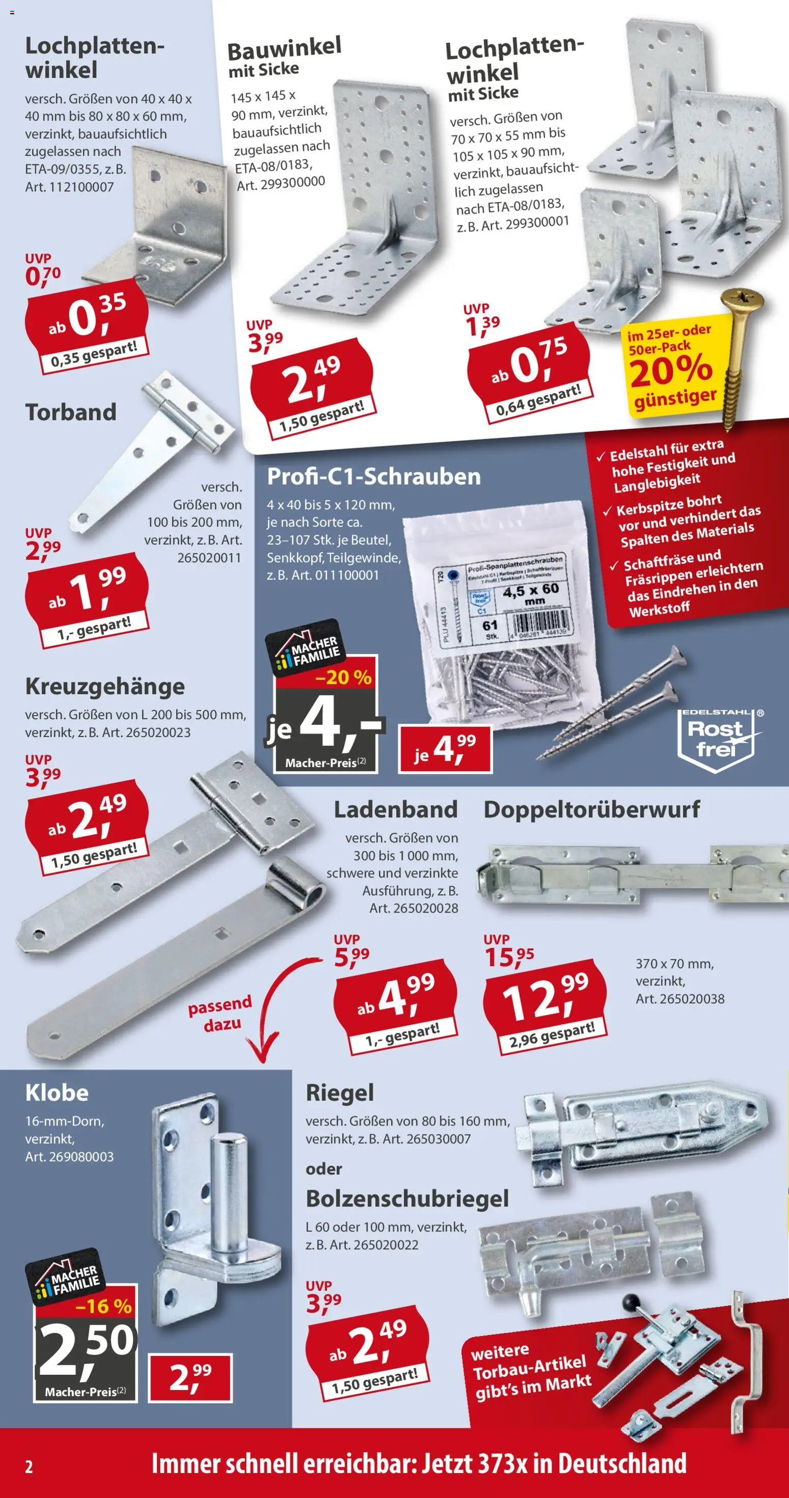 Sonderpreis Baumarkt Prospekt – gültig ab 03.10.2026 | Seite: 2