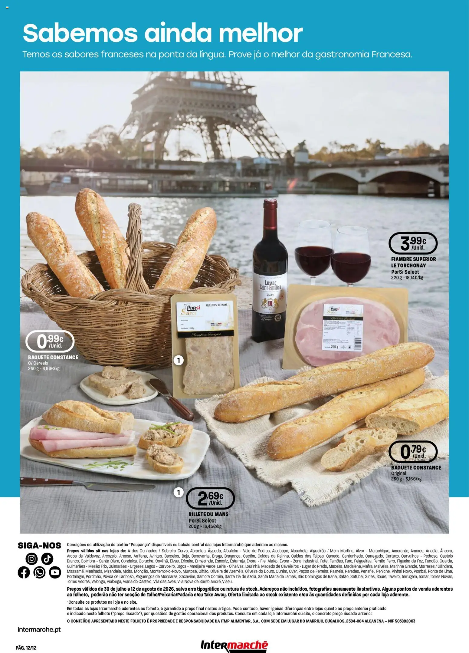 Intermarché folheto Super │ válido de 30/07/2026 | Página: 12 | Produtos: Cereais