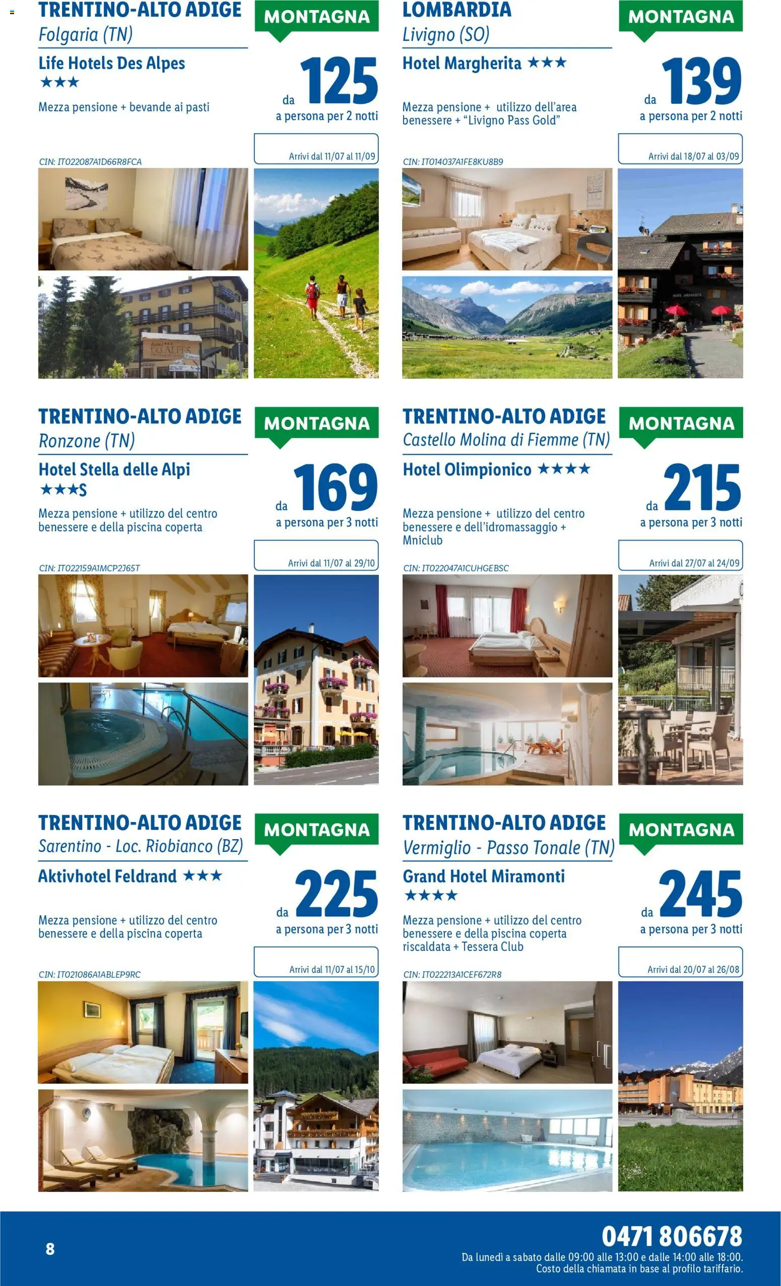 Volantino Lidl del 01/07/2026 | Pagina: 8 | Prodotti: Piscina, Coperta
